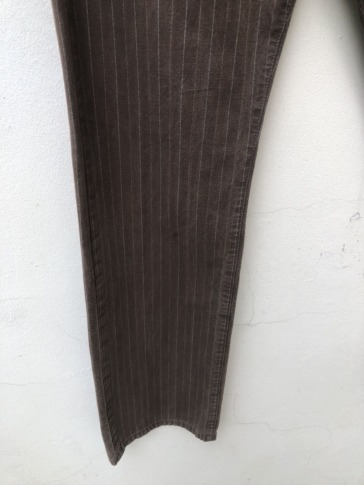 Paul Smith Vintage Paul Smith Made in Japan Narrow Striped Pant Size US 32 / EU 48 - 7 Thumbnail