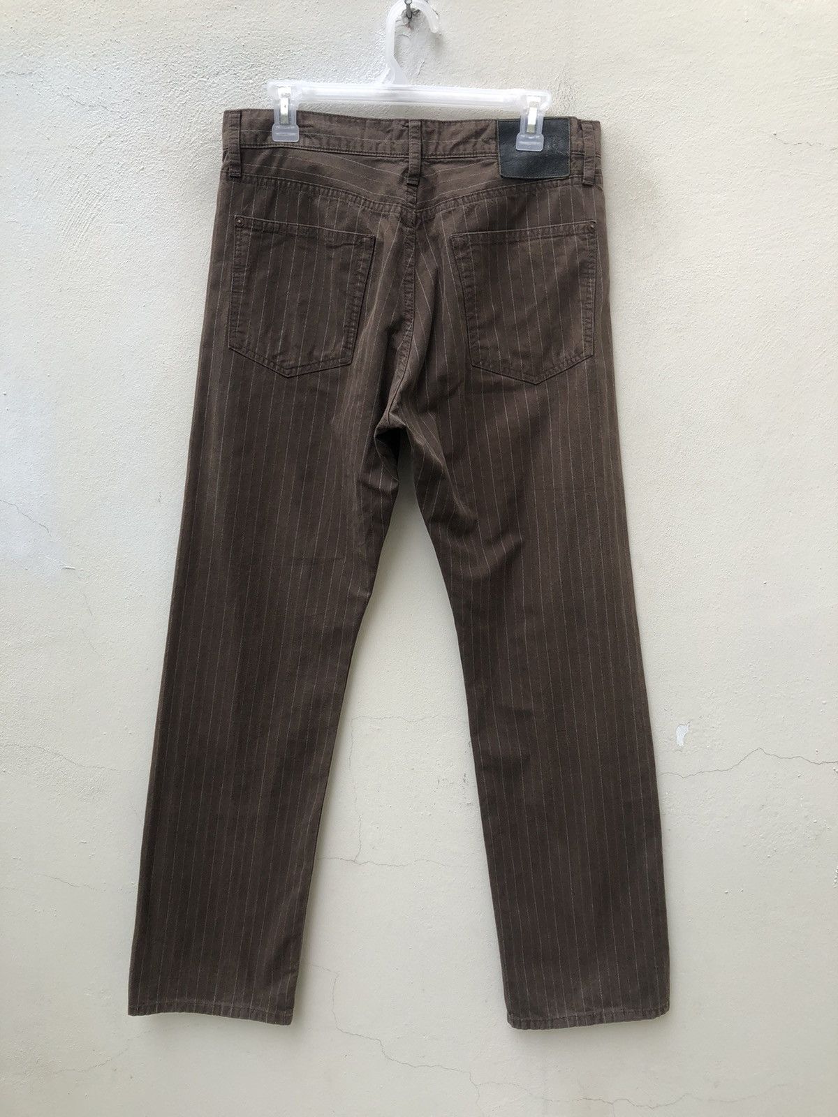 Paul Smith Vintage Paul Smith Made in Japan Narrow Striped Pant Size US 32 / EU 48 - 10 Thumbnail