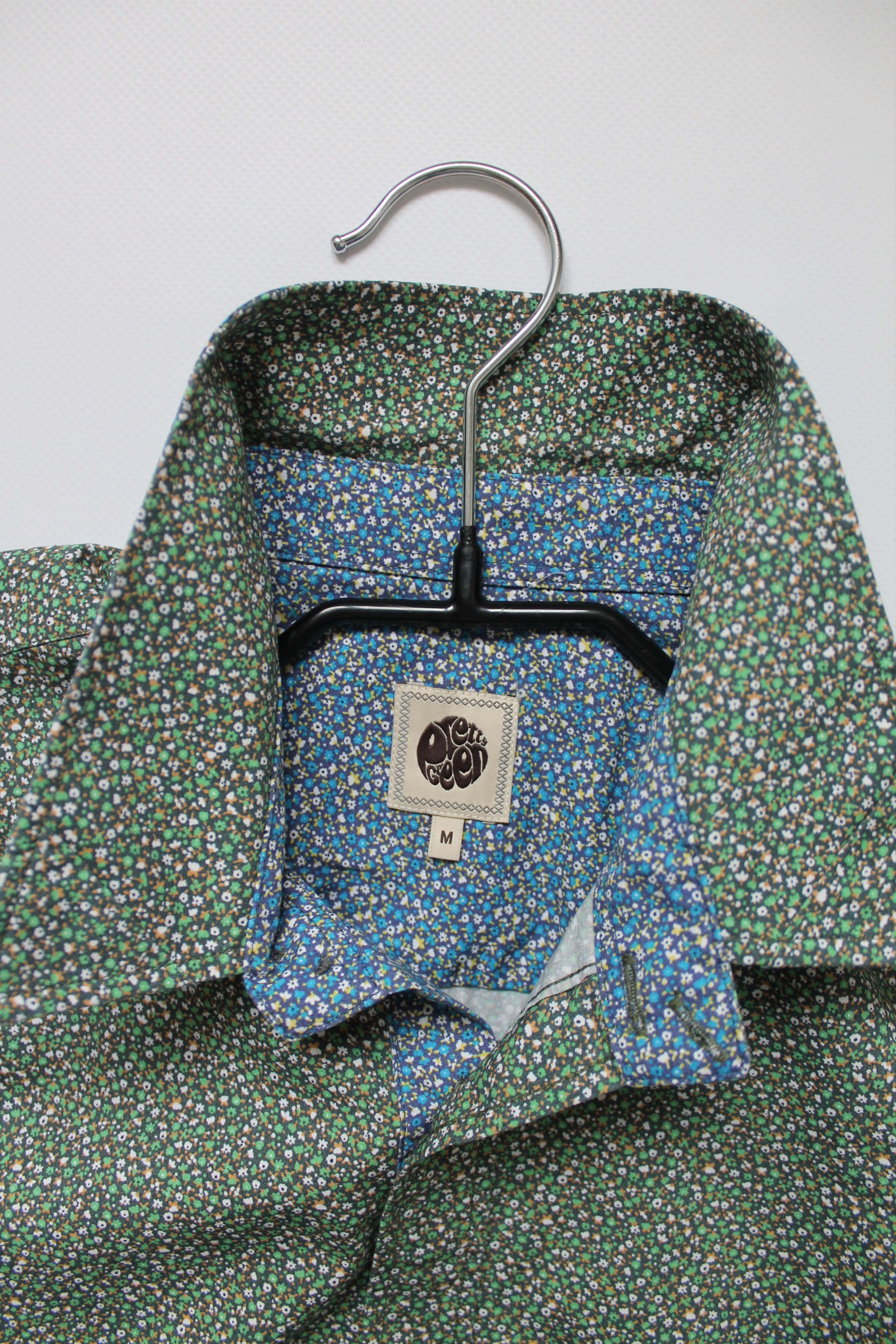 Pretty Green Pretty Green Floral Shirt Vintage Long sleeve Size US S / EU 44-46 / 1 - 7 Thumbnail