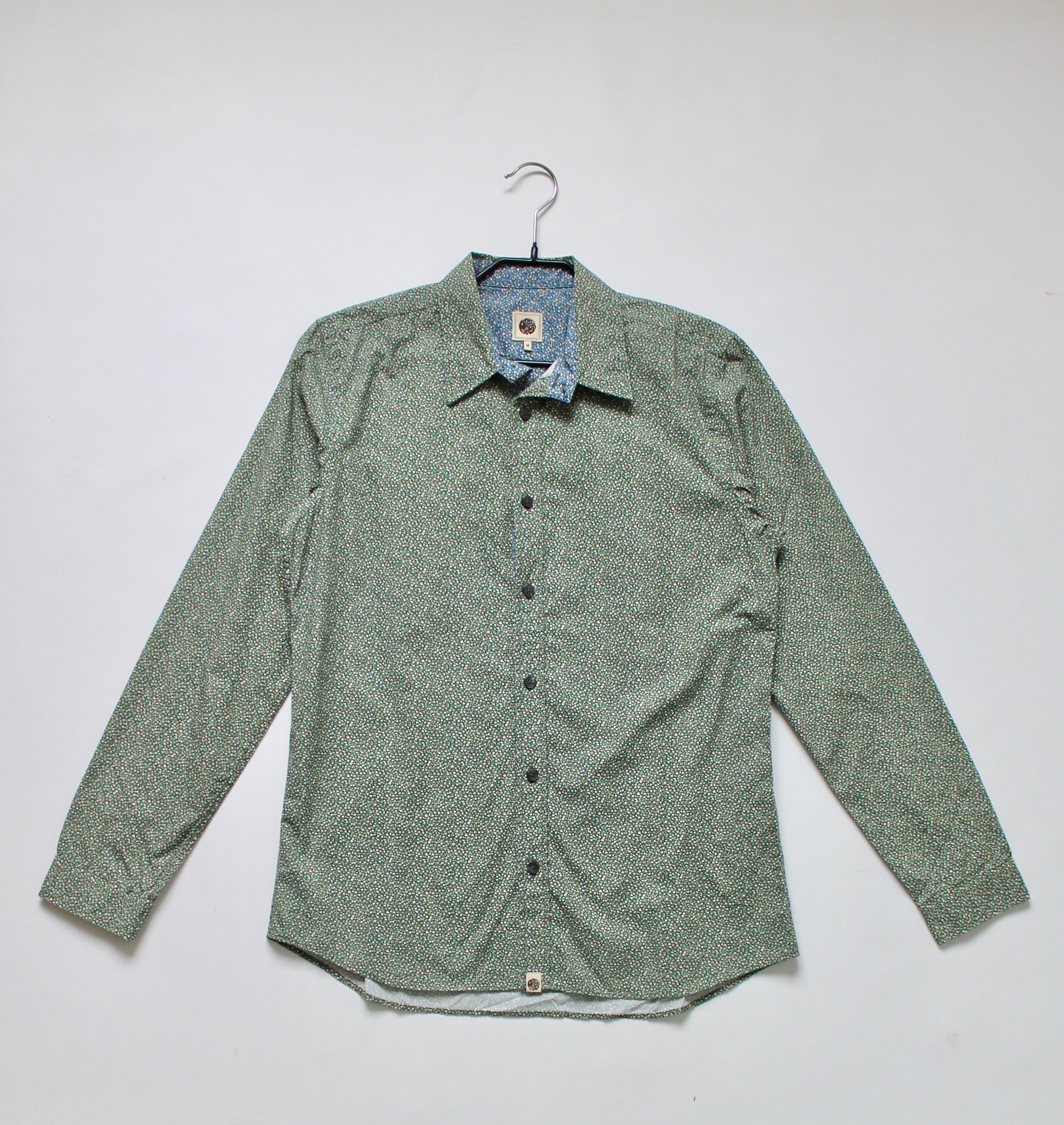 Pretty Green Pretty Green Floral Shirt Vintage Long sleeve Size US S / EU 44-46 / 1 - 1 Thumbnail