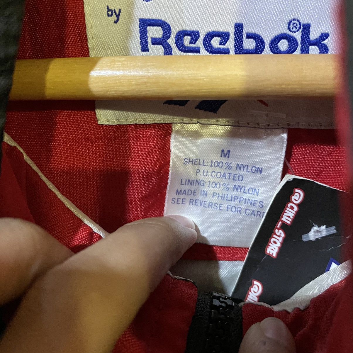 NBA × Reebok × Vintage VINTAGE HARD TO FIND‼️Reebok X Chicago Bulls Windbreaker Size US M / EU 48-50 / 2 - 9 Thumbnail