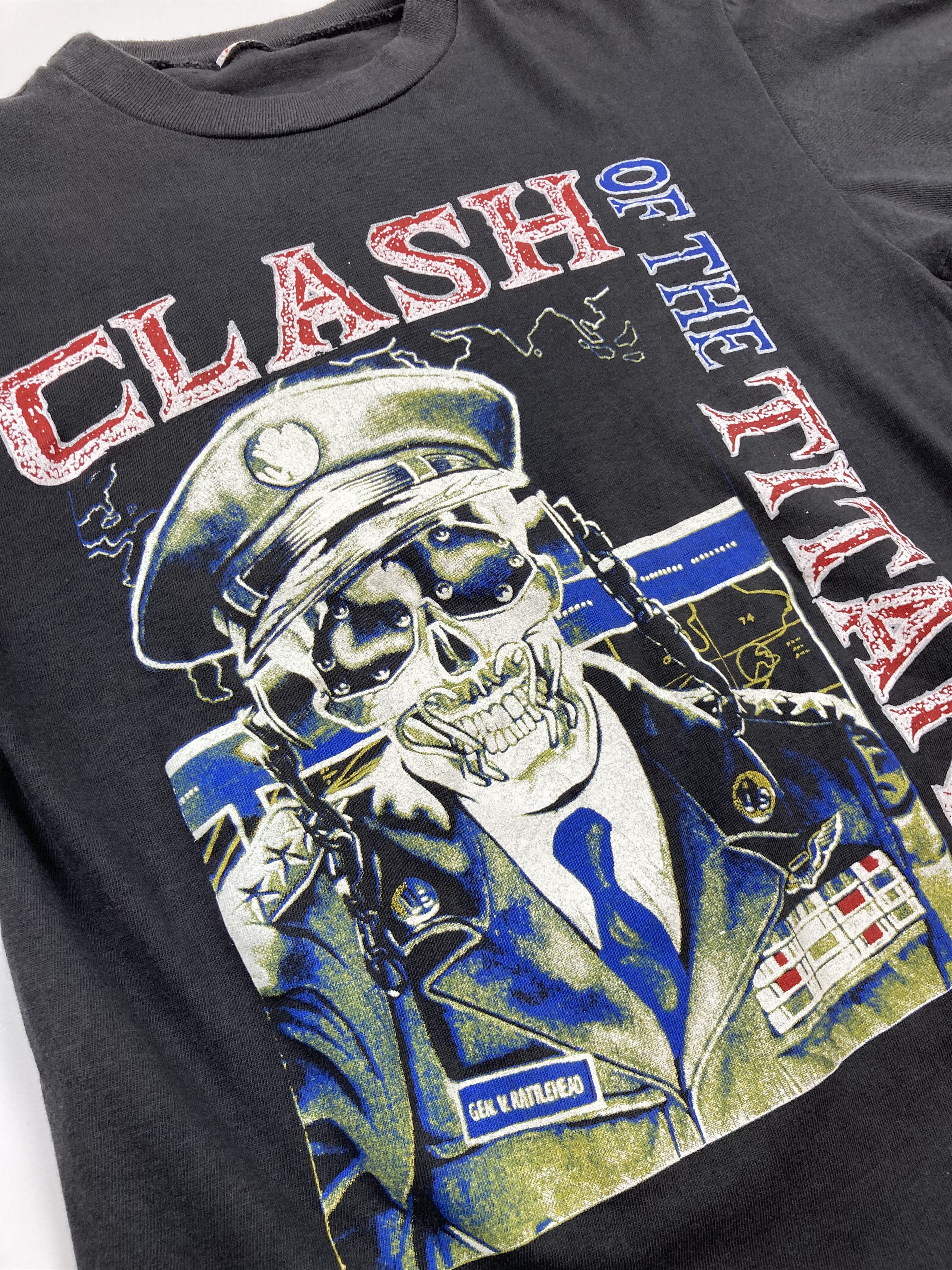 Vintage 1991 Clash of Titans Tour T-Shirt