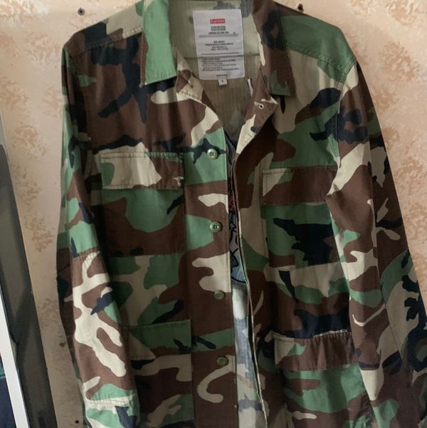 Supreme Supreme x Gonz BDU Jacket Butterfly Woodland Camo | Grailed