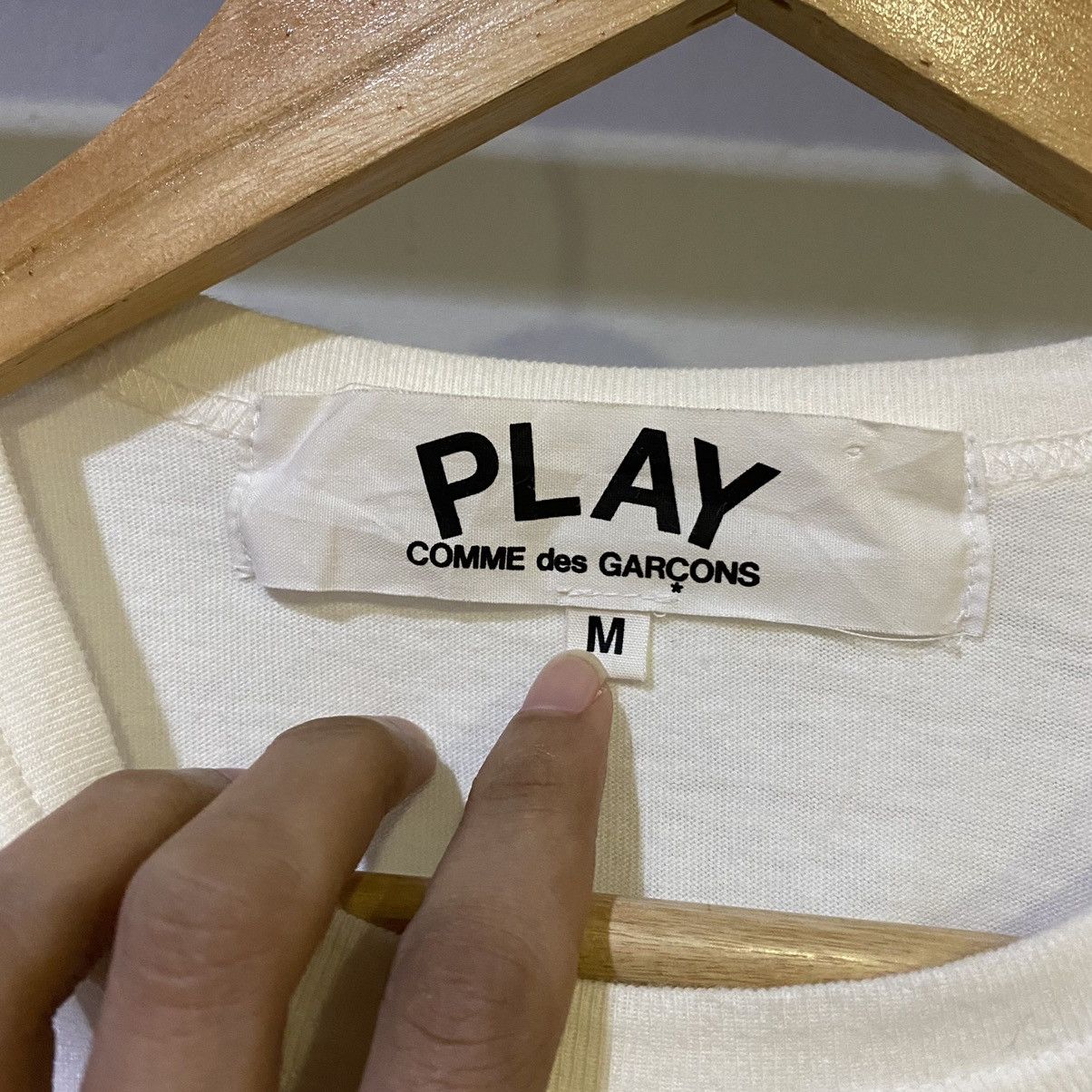 Comme des Garcons × Comme des Garcons Homme Plus × Comme des Garcons PLAY Comme Des Garcons Play Tee Size US M / EU 48-50 / 2 - 5 Thumbnail