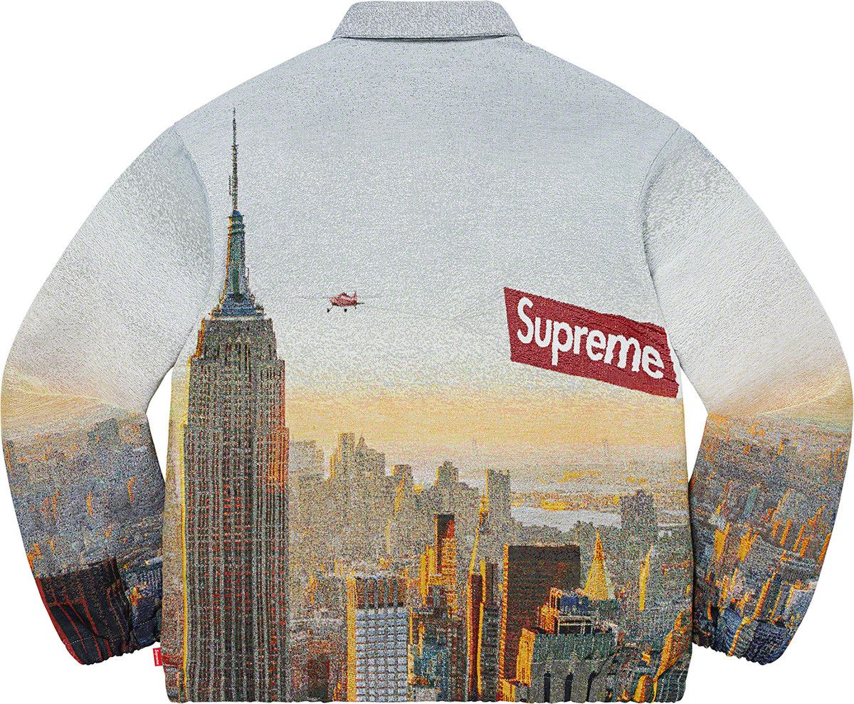 Supreme AERIAL TAPESTRY HARRINGTON JACKET (M, FW20) | Grailed 