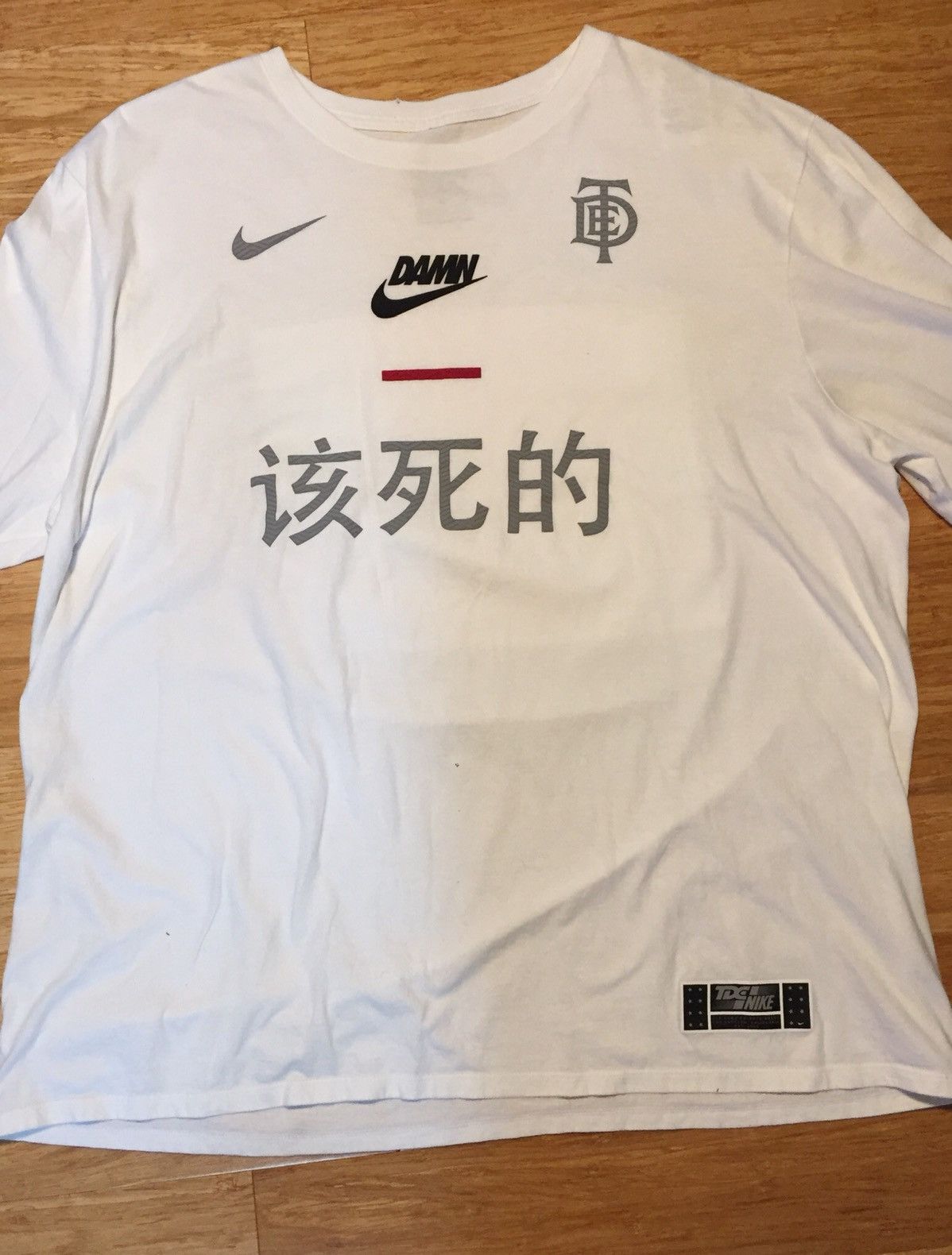 tde x nike swoosh long sleeve