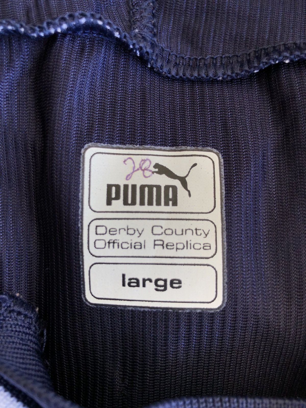 Puma RARE🔥2000-01 DERBY COUNTY EPL Puma Away Jersey Size US L / EU 52-54 / 3 - 6 Thumbnail