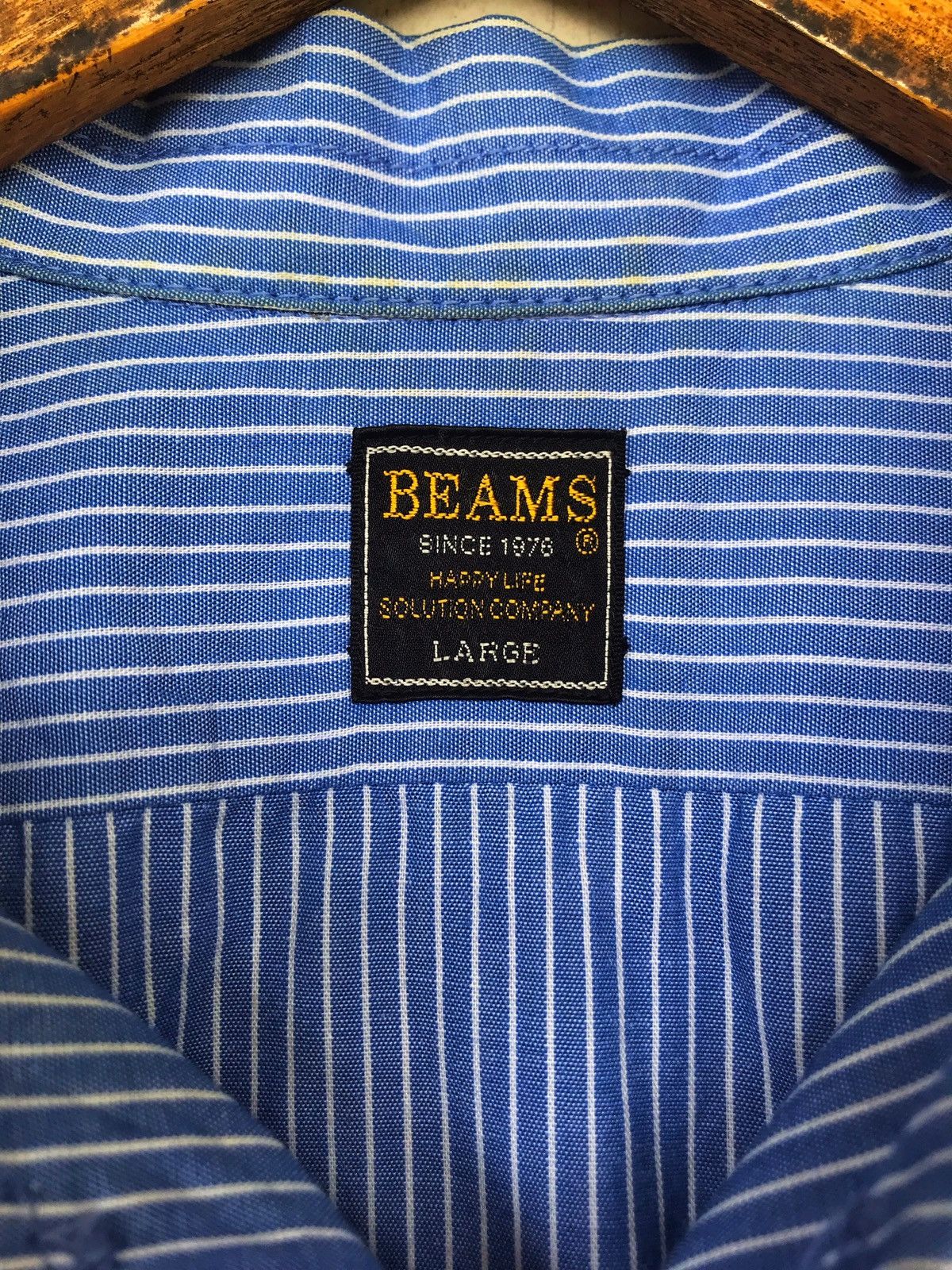 Beams Plus Button ups Stripes shirts with double pockets. Size US L / EU 52-54 / 3 - 7 Thumbnail