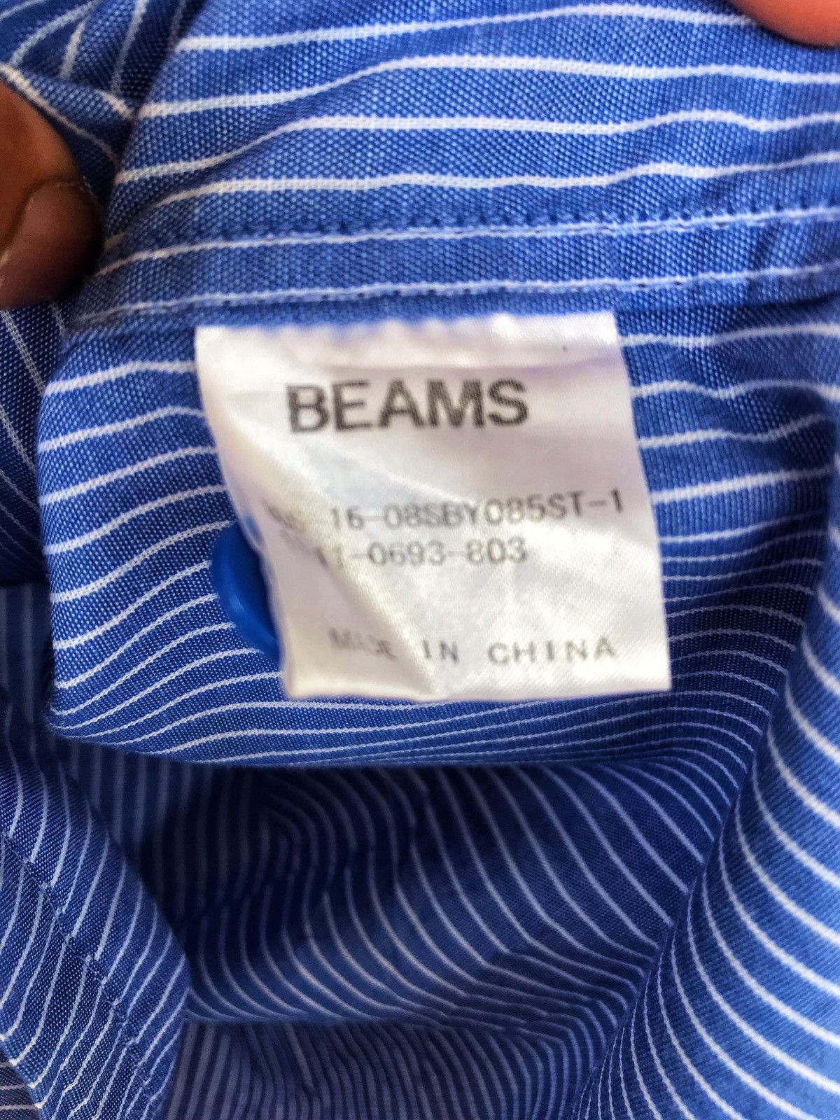 Beams Plus Button ups Stripes shirts with double pockets. Size US L / EU 52-54 / 3 - 8 Thumbnail