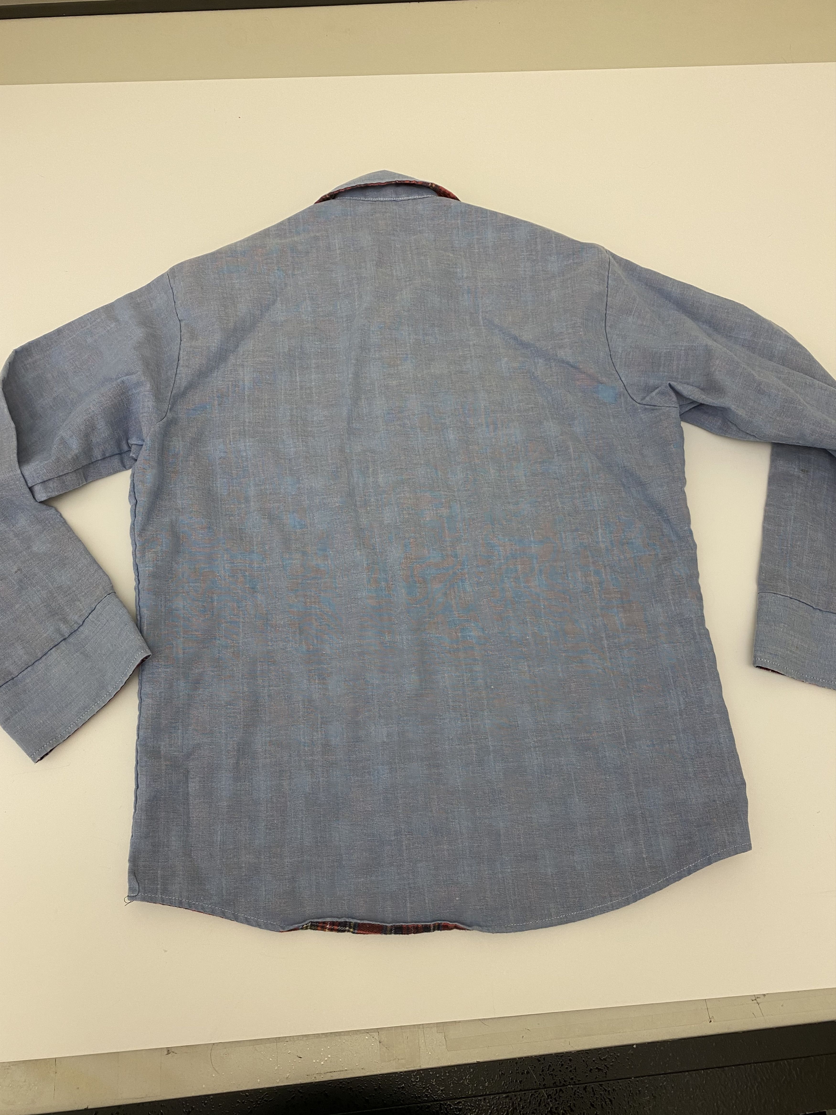 Fieldmaster Vintage chambray flannel lined work shirt USA Size US M / EU 48-50 / 2 - 8 Thumbnail