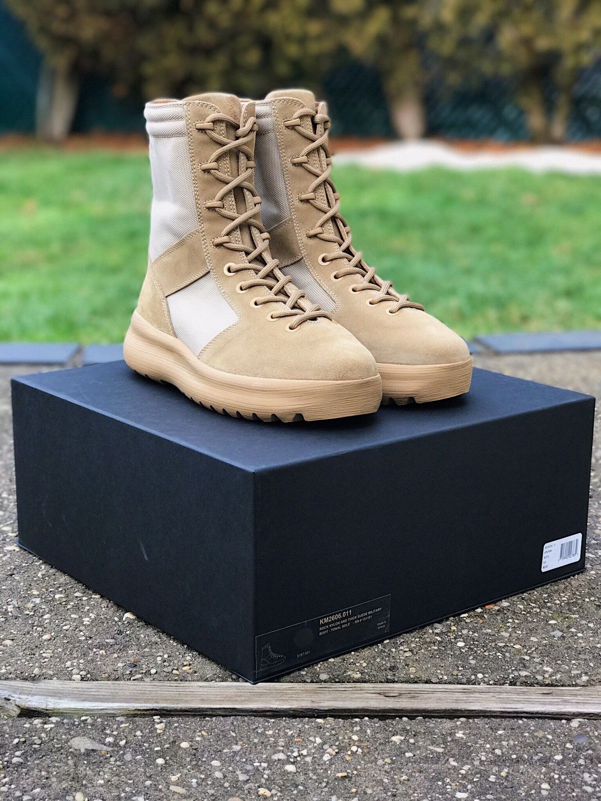 Yeezy Season Yeezy Military Boot Rock Grailed