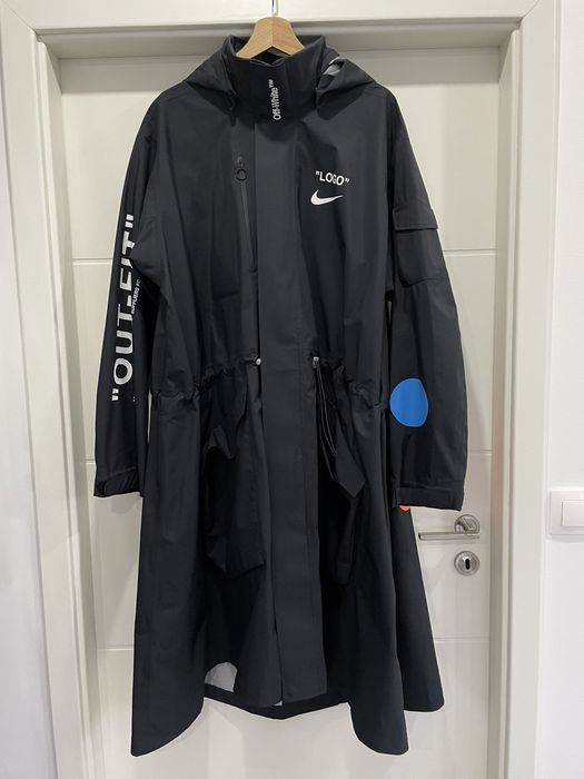 Nike off sales white mercurial jacket