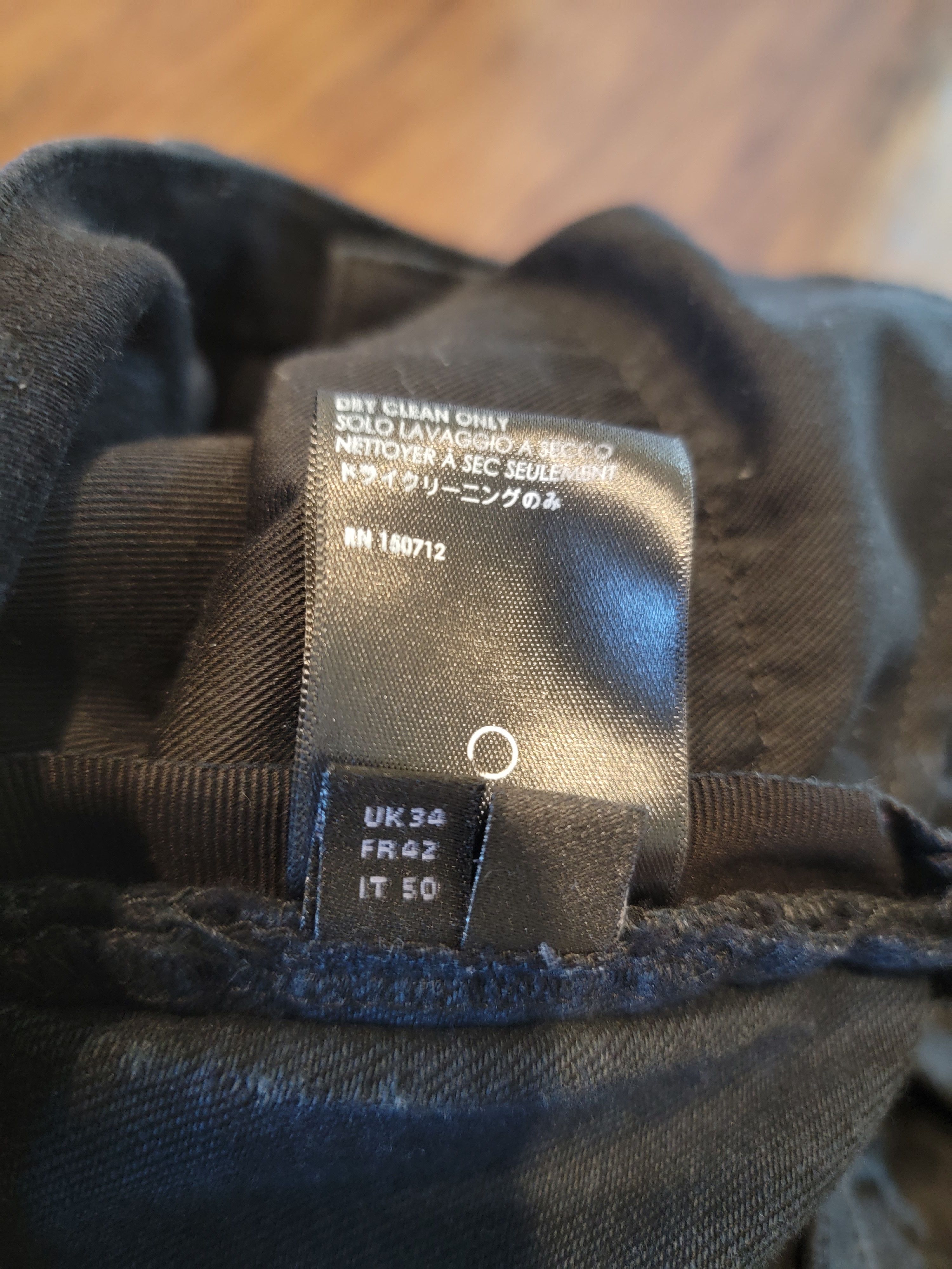 Amiri AMIRI Embroidered Logo Jeans in Aged Black Size 34 Size US 34 / EU 50 - 8 Thumbnail