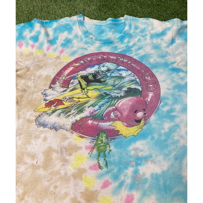 Vintage Vintage Grateful Dead Dead Surfer Graphic Tee Jerry Garcia ...