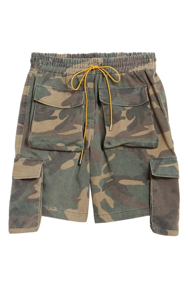 Rhude Rhude Camo Cargo Shorts XS Grailed