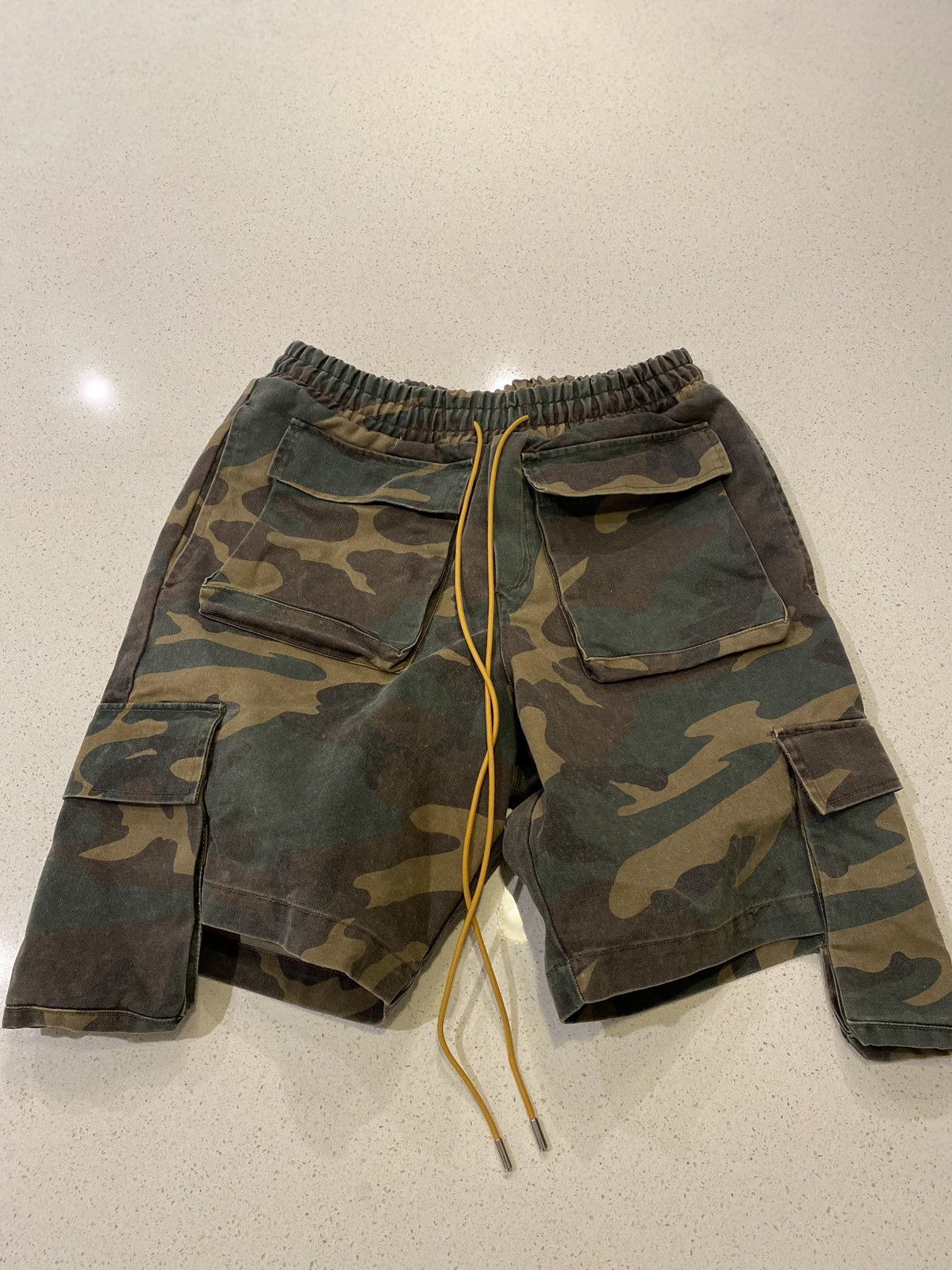 Rhude Rhude Camo Cargo Shorts XS Grailed