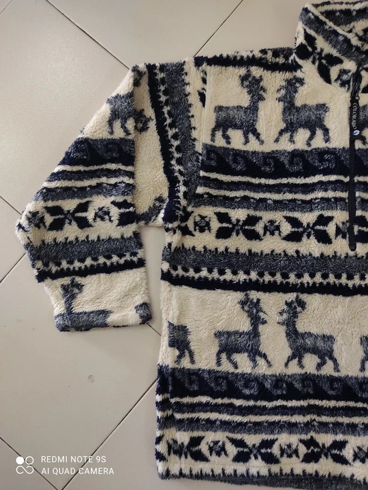 Wild Things Navajo Colorado Wild Nature Half Zipper Fleece Sweater Size US M / EU 48-50 / 2 - 5 Thumbnail