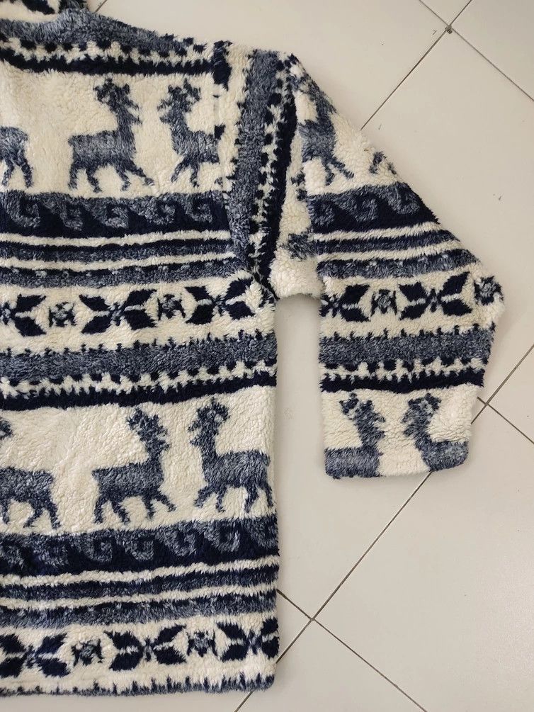 Wild Things Navajo Colorado Wild Nature Half Zipper Fleece Sweater Size US M / EU 48-50 / 2 - 10 Thumbnail