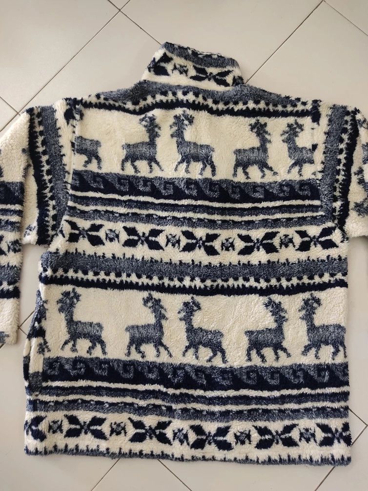 Wild Things Navajo Colorado Wild Nature Half Zipper Fleece Sweater Size US M / EU 48-50 / 2 - 11 Thumbnail
