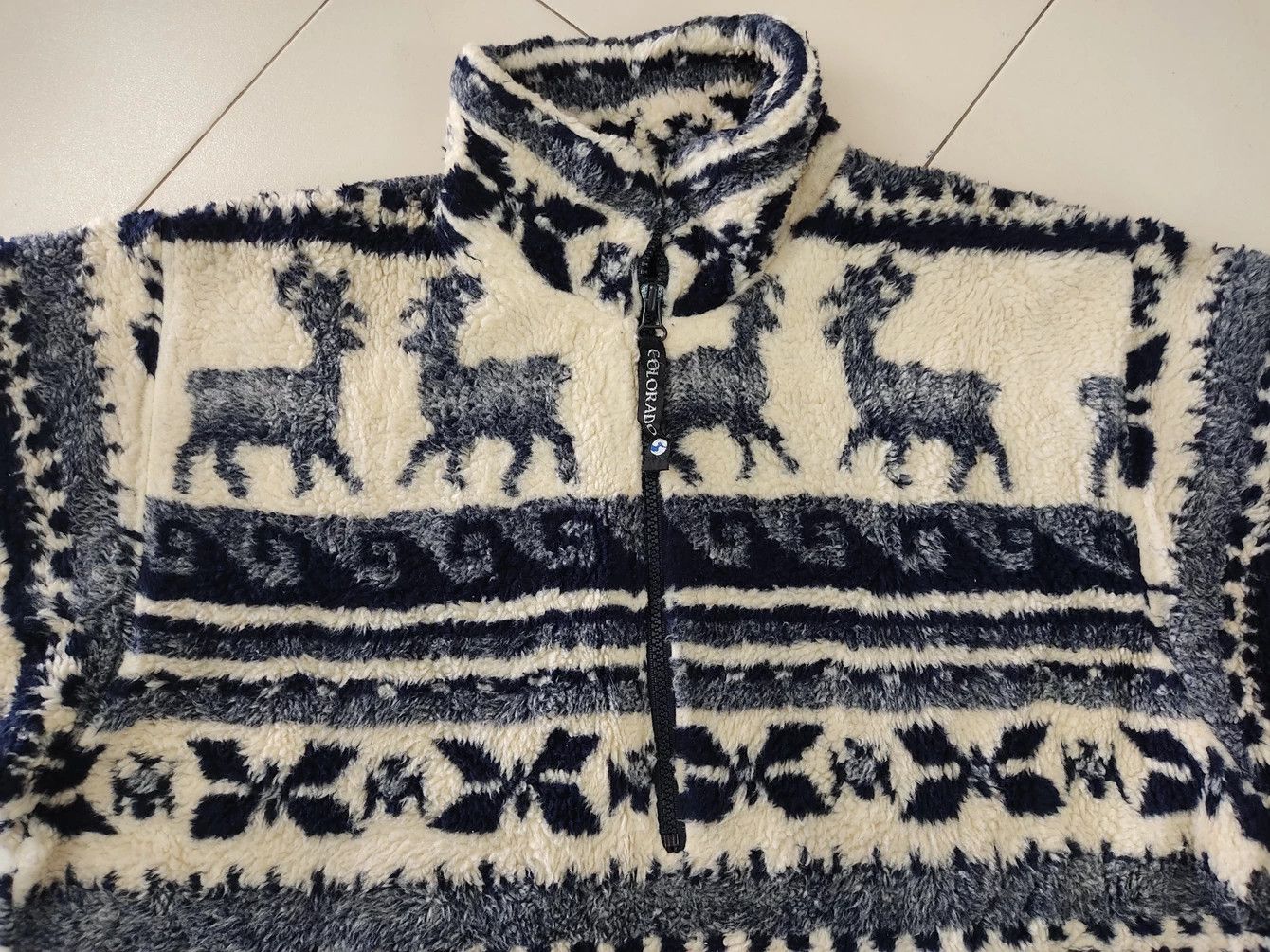 Wild Things Navajo Colorado Wild Nature Half Zipper Fleece Sweater Size US M / EU 48-50 / 2 - 2 Thumbnail