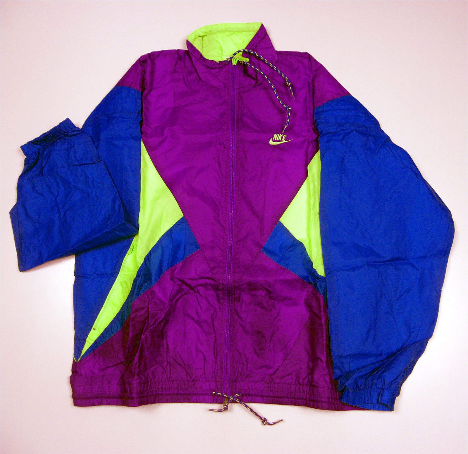 Nike Nike Nylon NEON 1990's TT Tracktop Vintageneon | Grailed