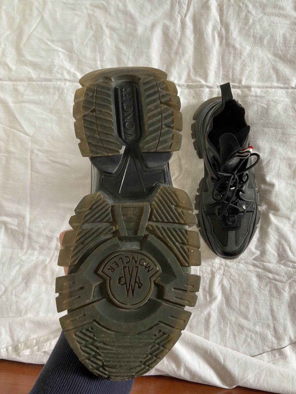 Moncler Moncler Timael Leave No Trace Sneakers Size US 9.5 / EU 42-43 - 4 Thumbnail