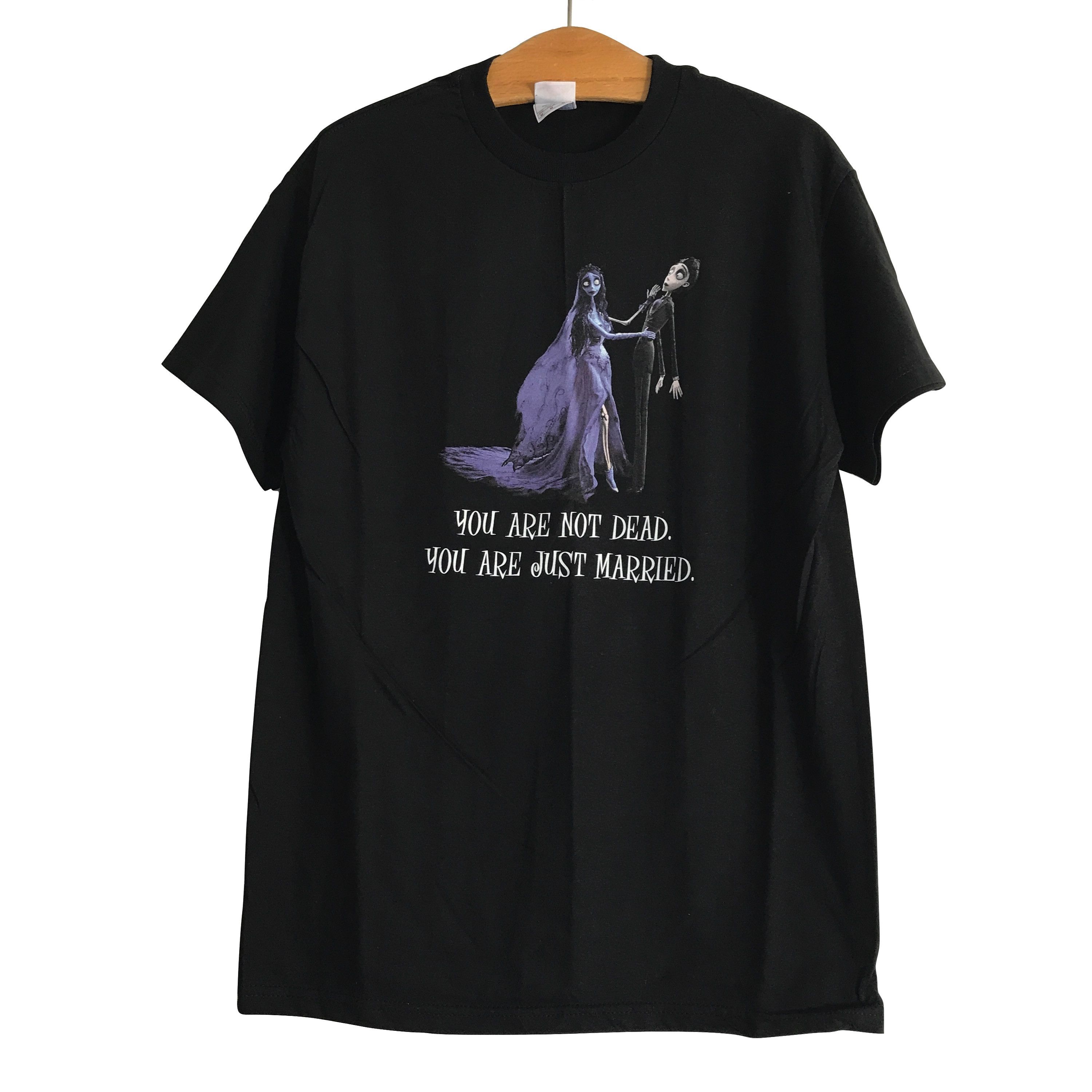 VINTAGE Tim Burton's Corpse Bride Movie 2005 T-shirt newest size XL