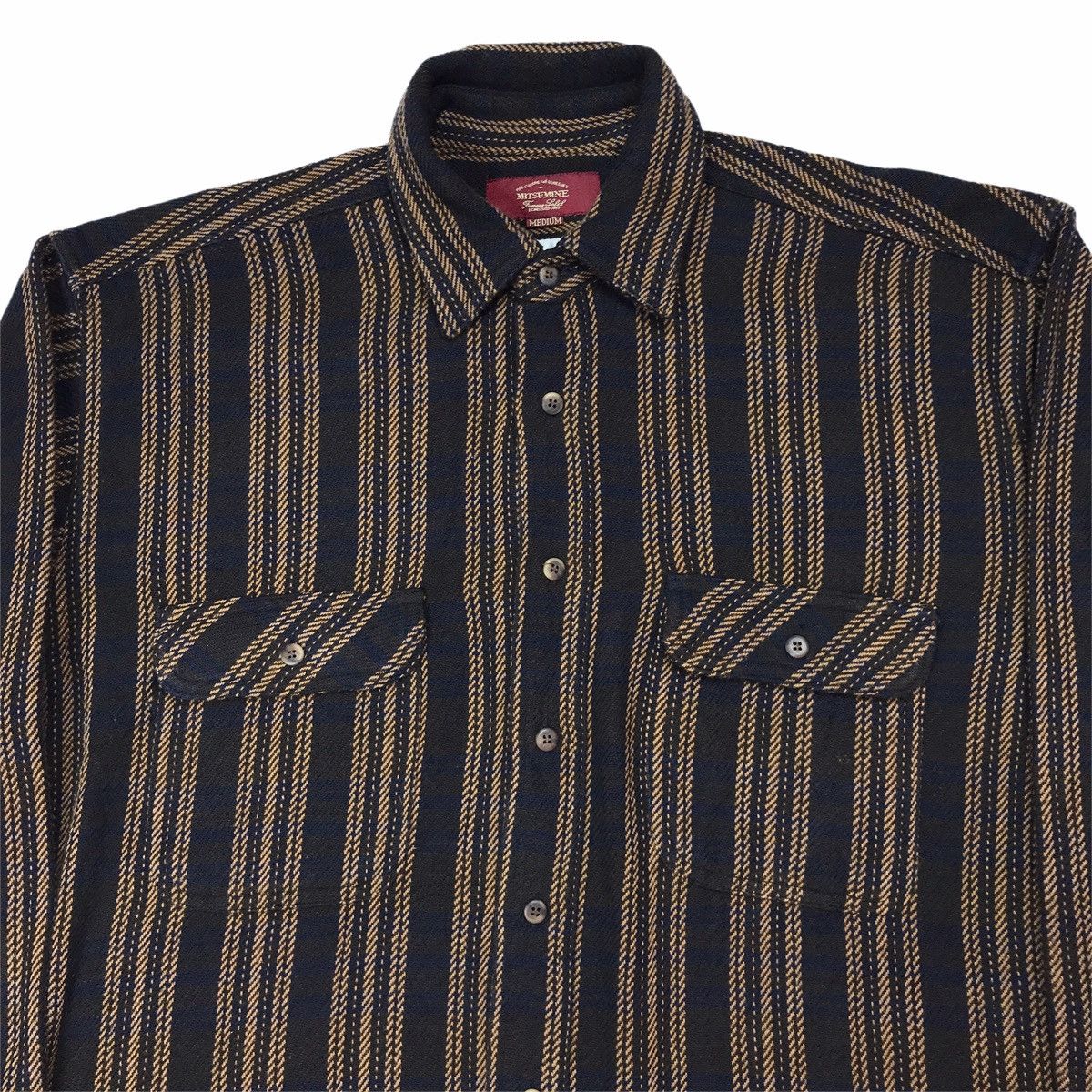 Japanese Brand Mitsumine Heavy Weight Shirt Size US M / EU 48-50 / 2 - 2 Thumbnail
