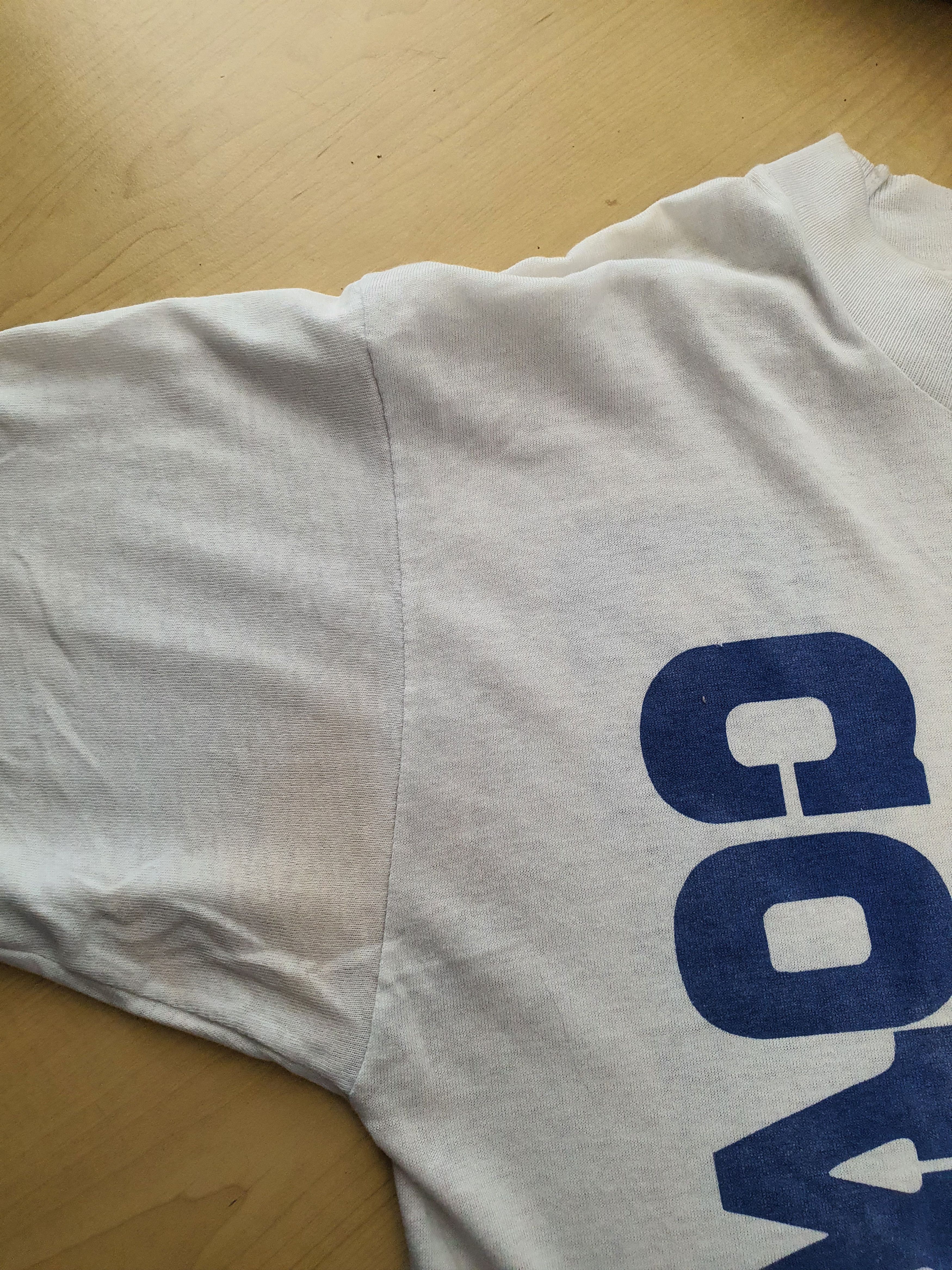 NFL × Vintage Vintage super mario cowboy dallas mirror print tee 
