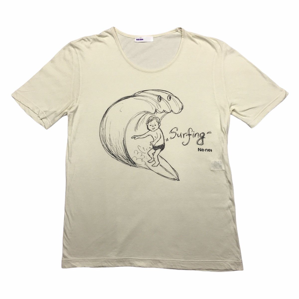 Issey Miyake Ne-Net by Issey Miyake Surfing Tee Size US M / EU 48-50 / 2 - 1 Thumbnail