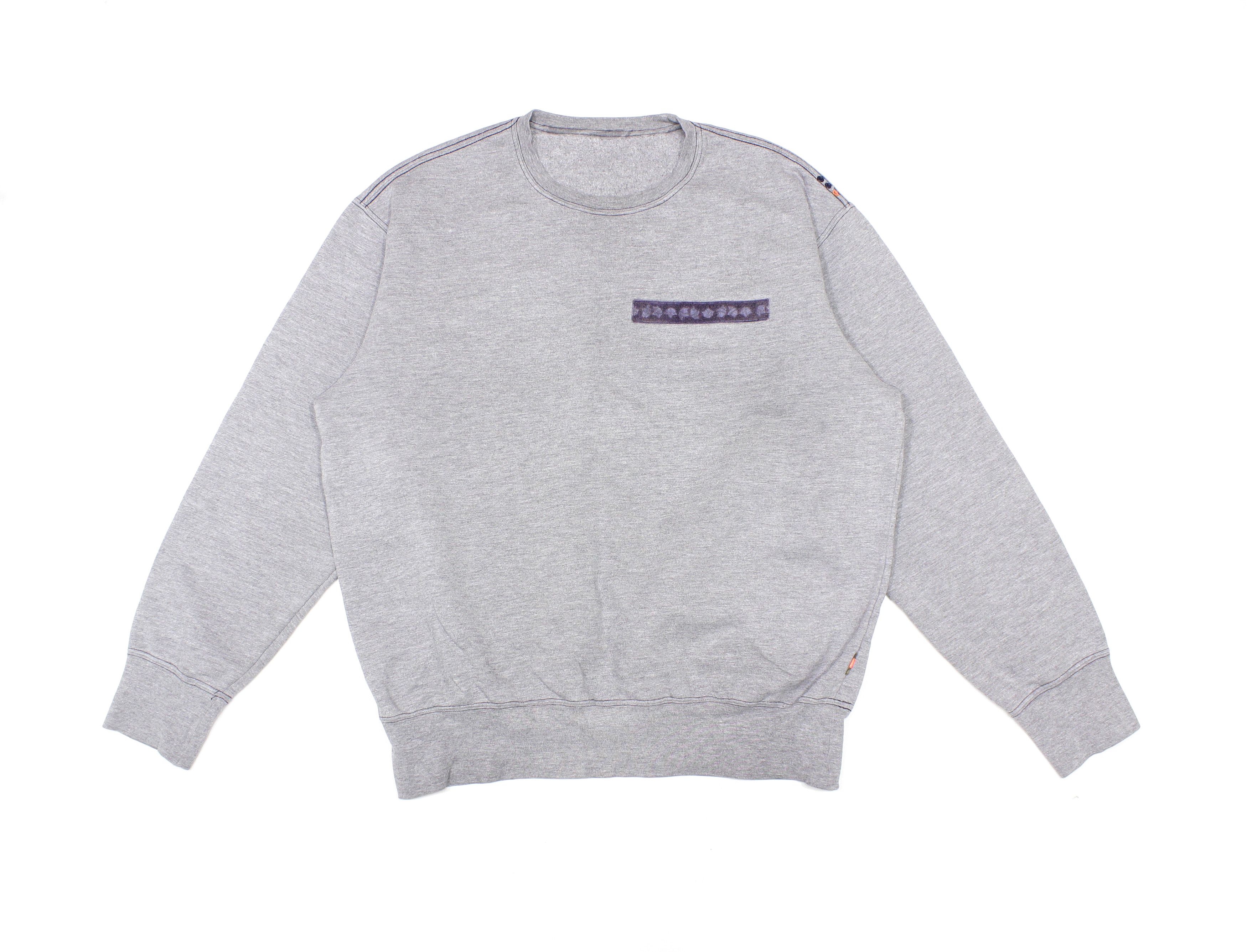 Logo Stripe Sweatshirt Vintage