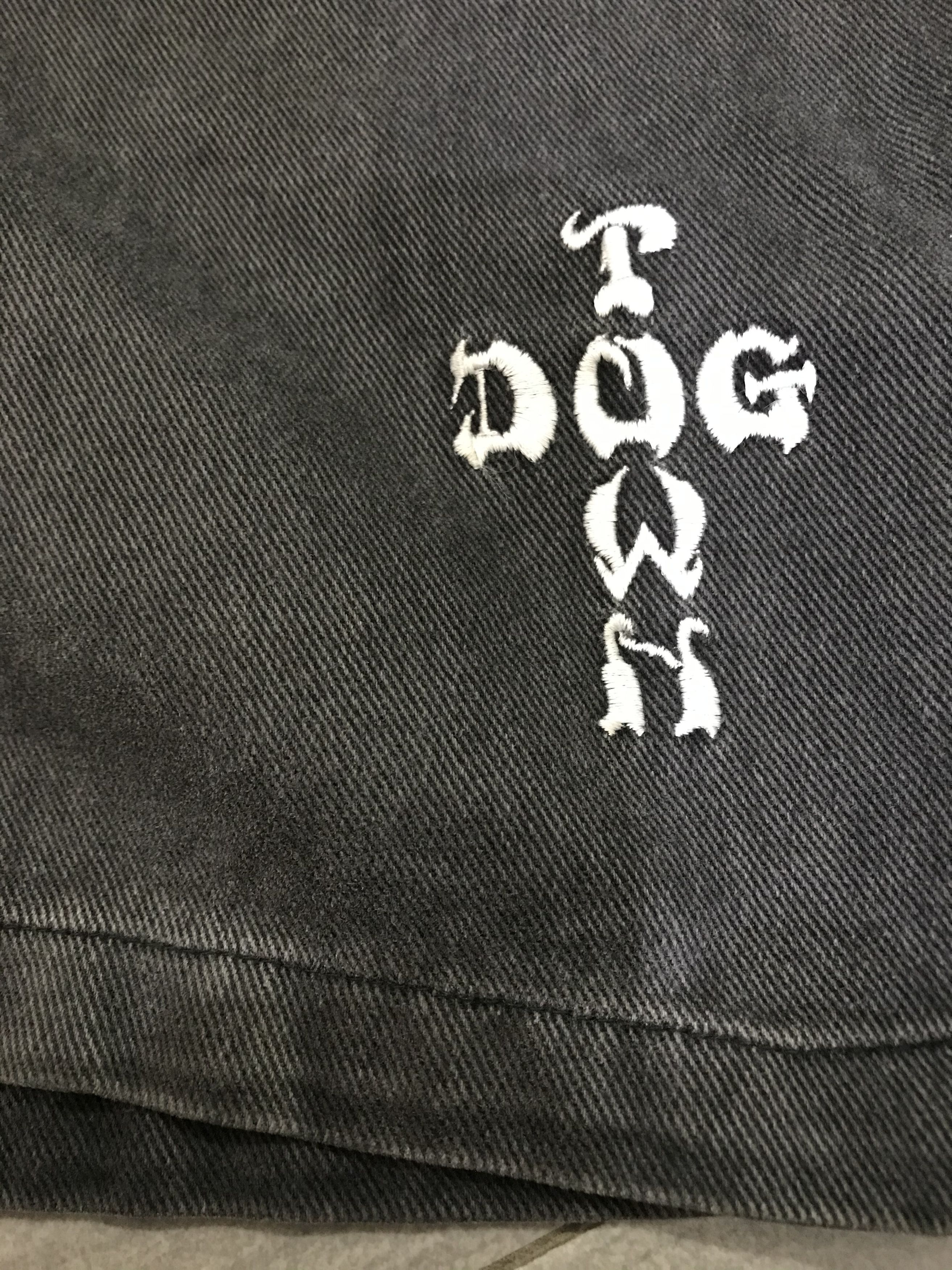 Dogtown 90s Vtg DogTown Black Denim Shorts Skate Japan Size US 30 / EU 46 - 8 Thumbnail