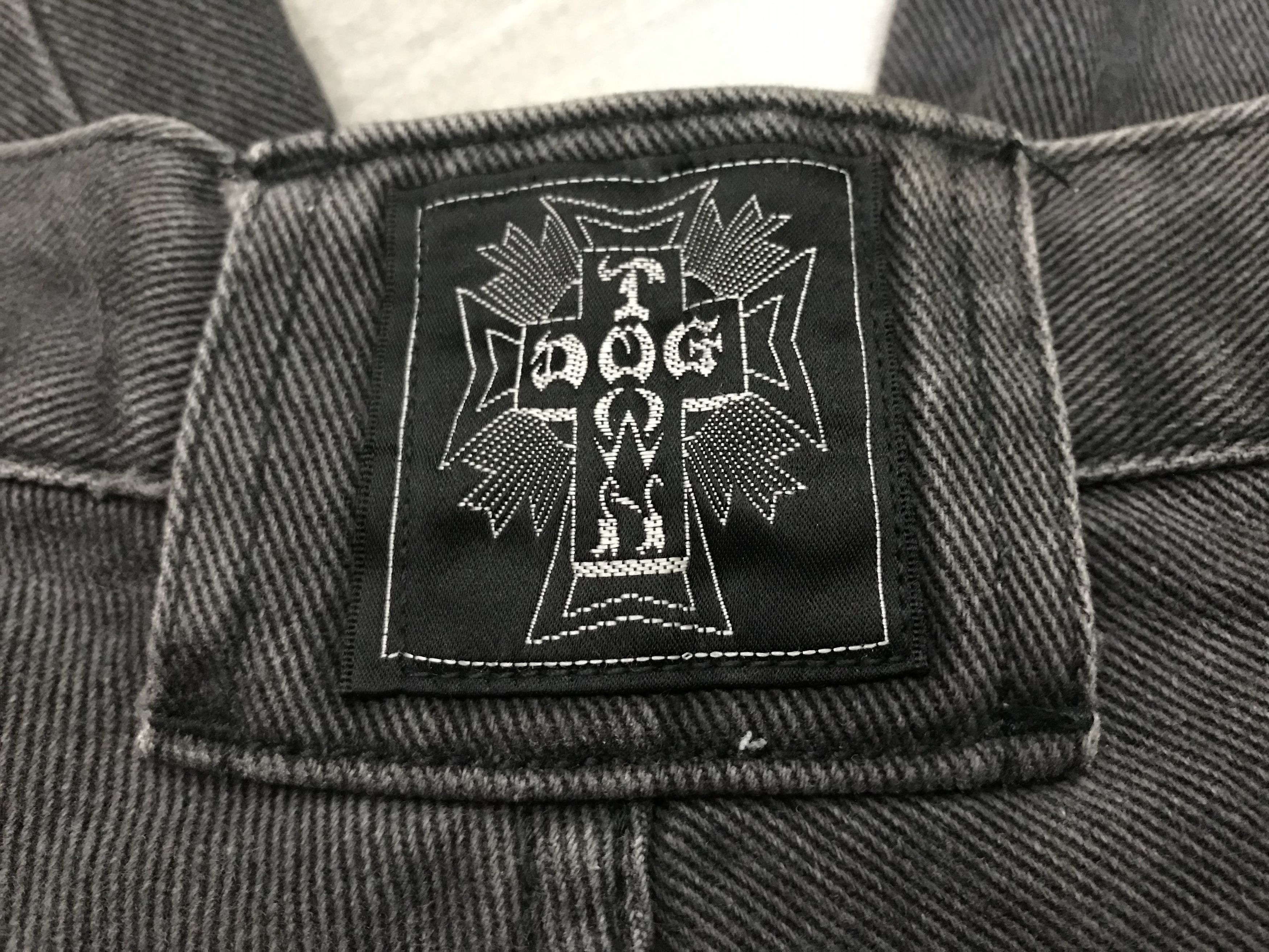 Dogtown 90s Vtg DogTown Black Denim Shorts Skate Japan Size US 30 / EU 46 - 7 Thumbnail