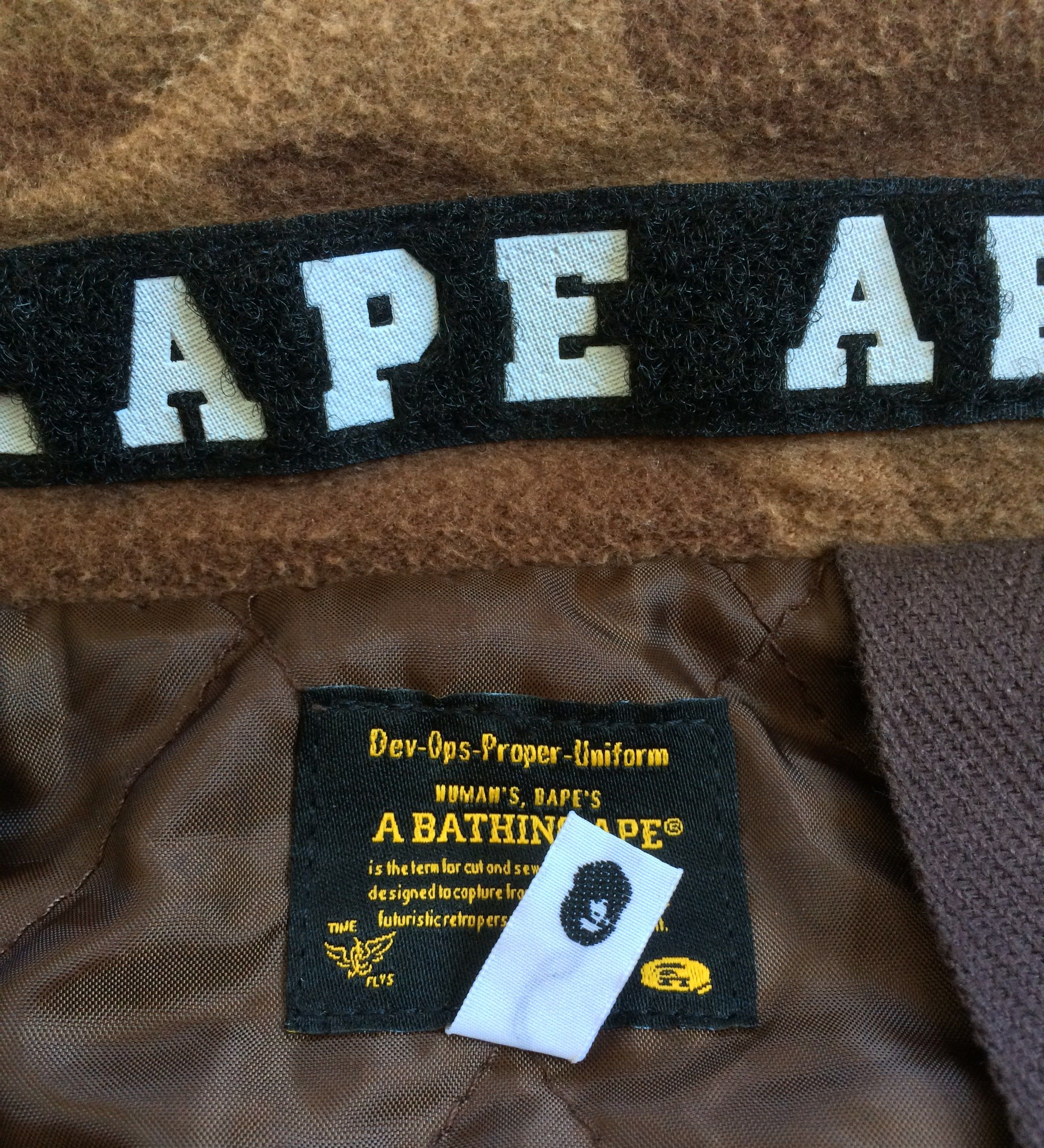 Bape Bape Brown Camo Zipper Jacket Size US S / EU 44-46 / 1 - 6 Thumbnail