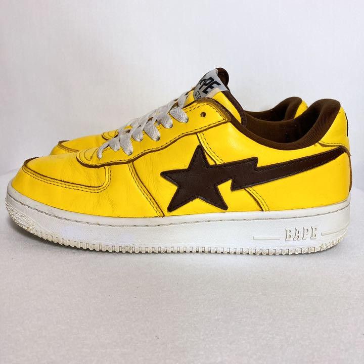 Bape Vintage Bape-Sta Banana Yellow Sneakers