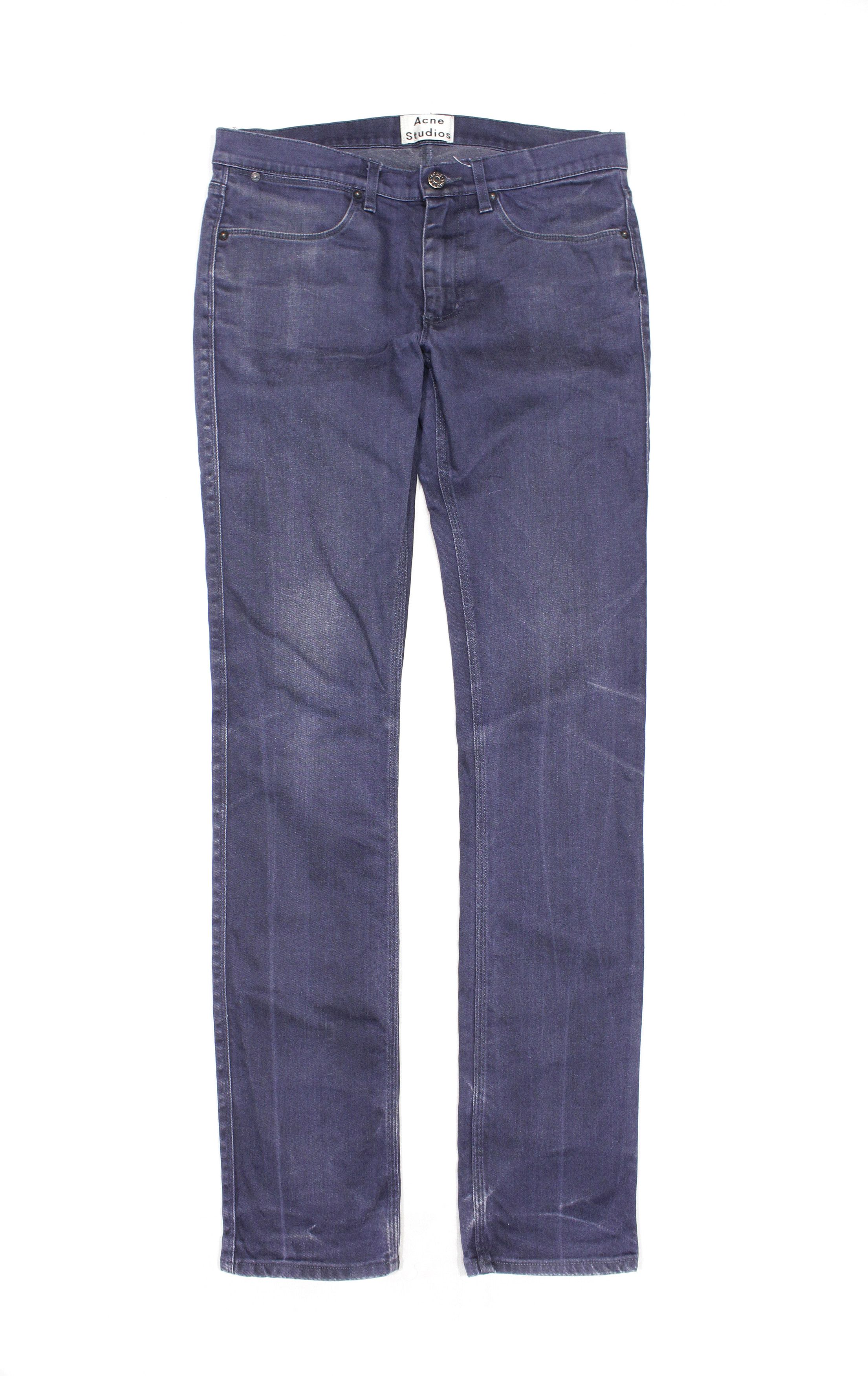 Acne Studios Max Blue Speed Faded Jeans Size US 32 / EU 48 - 1 Thumbnail