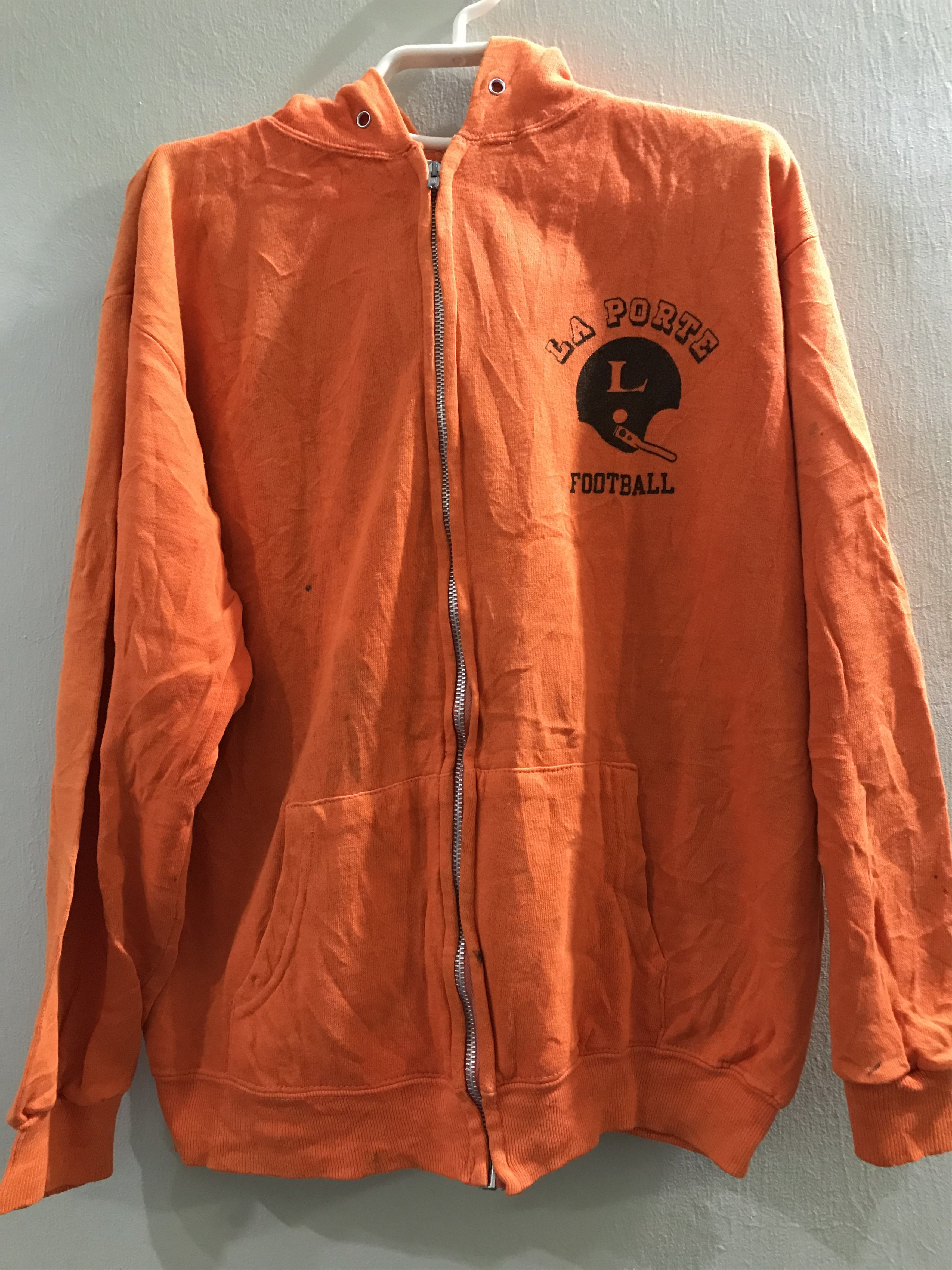 Champion Vintage 70's Champion La Porte Football Hoodie Size US L / EU 52-54 / 3 - 1 Thumbnail