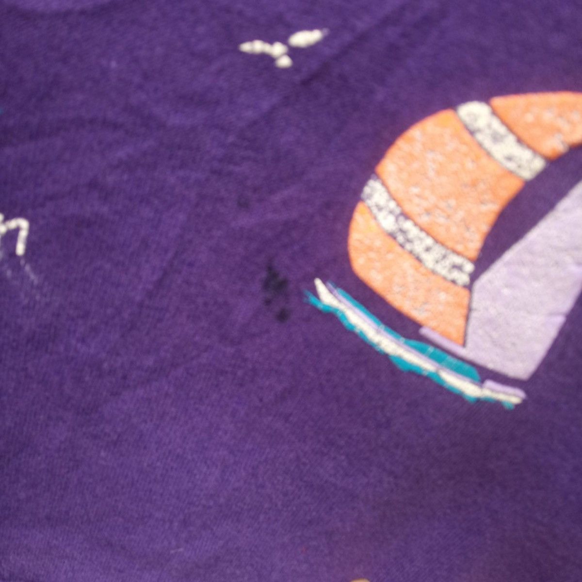 Vintage Washington hawaii day island peterpan neck sweatshirt Size US L / EU 52-54 / 3 - 5 Thumbnail