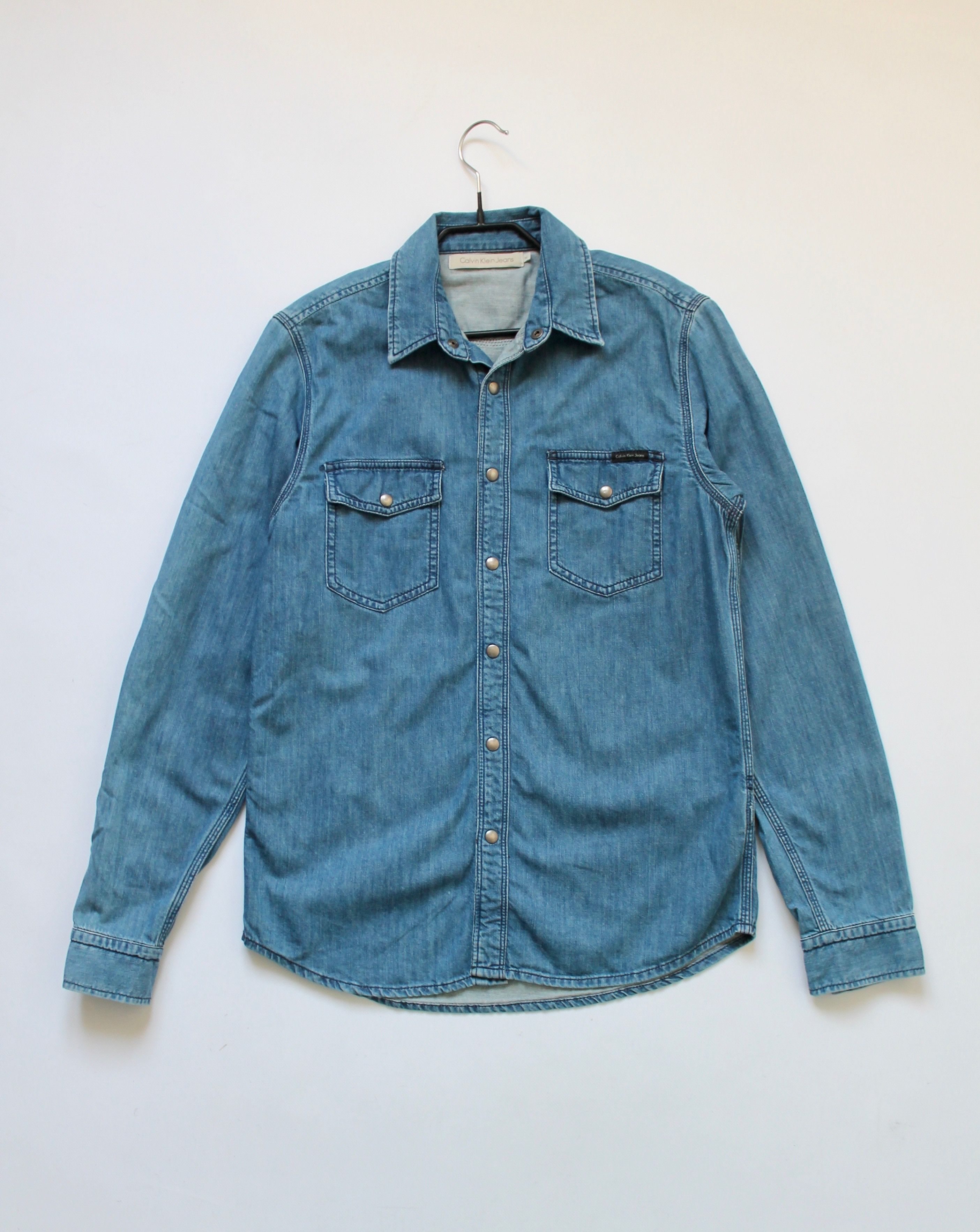 Calvin Klein Calvin Klein Denim Shirt Blue Long sleeve Size US S / EU 44-46 / 1 - 6 Thumbnail