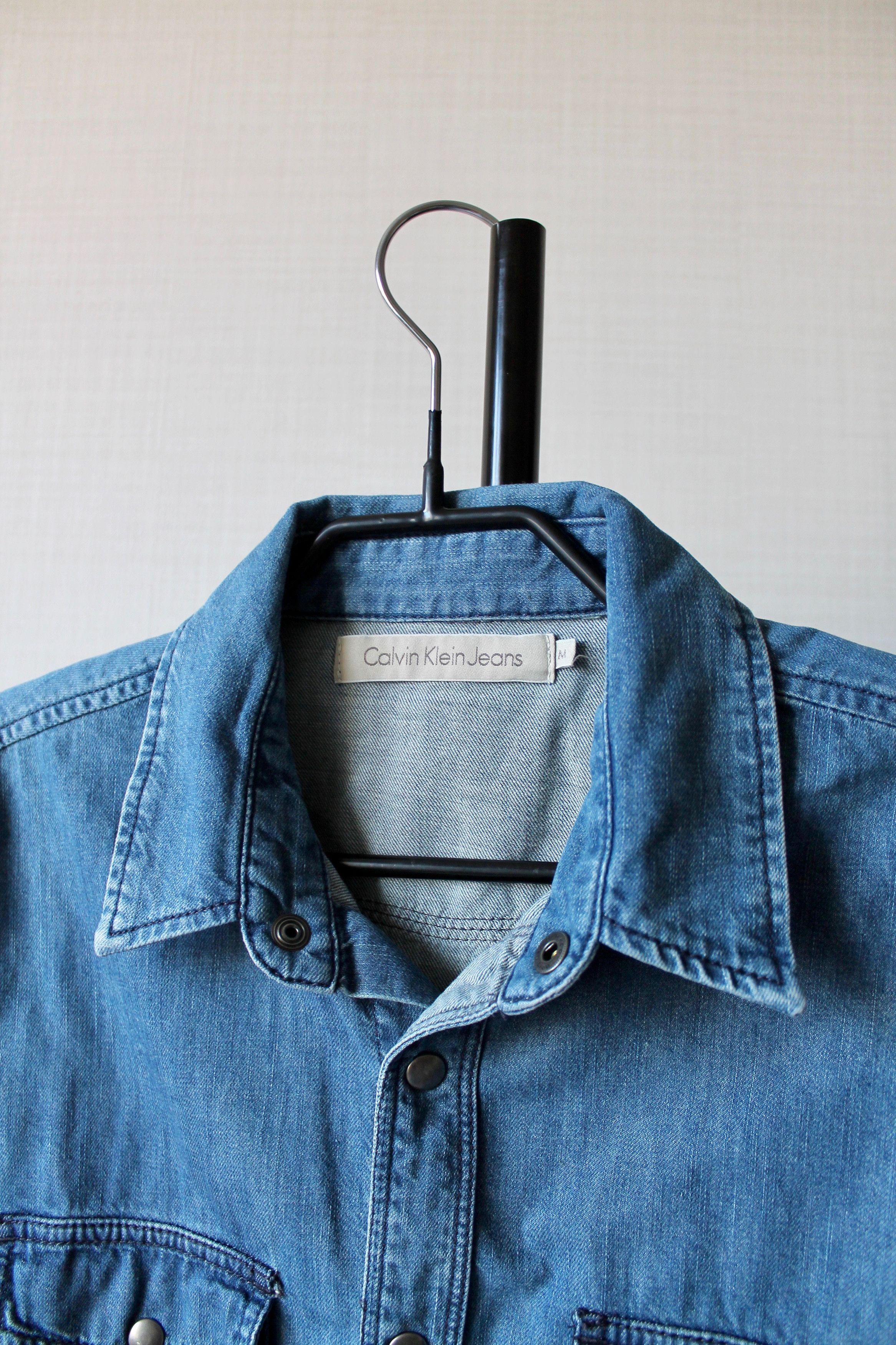 Calvin Klein Calvin Klein Denim Shirt Blue Long sleeve Size US S / EU 44-46 / 1 - 4 Thumbnail
