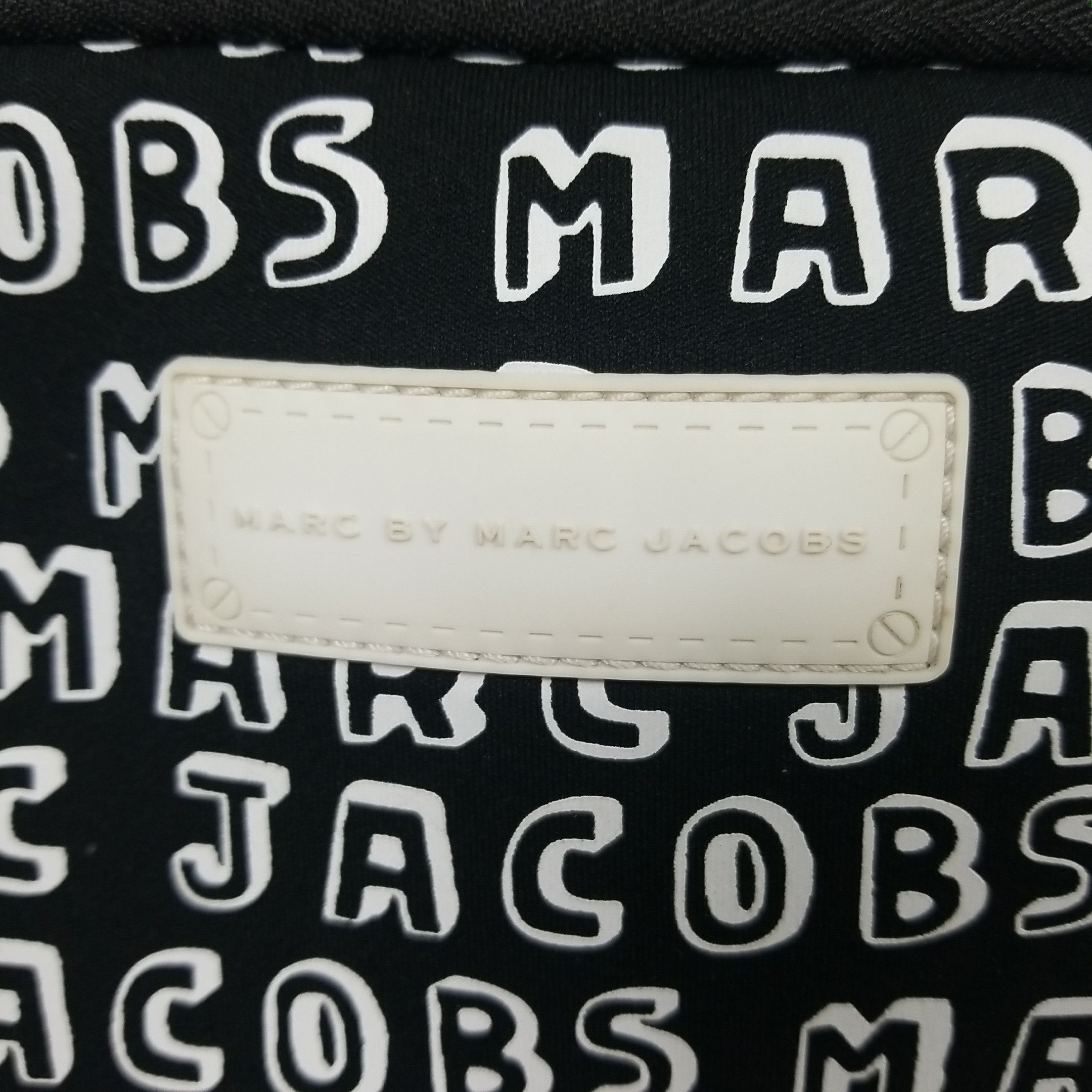 Marc Jacobs × Marc by Marc Jacobs Dynamite Logo Spellout Neoprene Backpack Size ONE SIZE - 5 Thumbnail