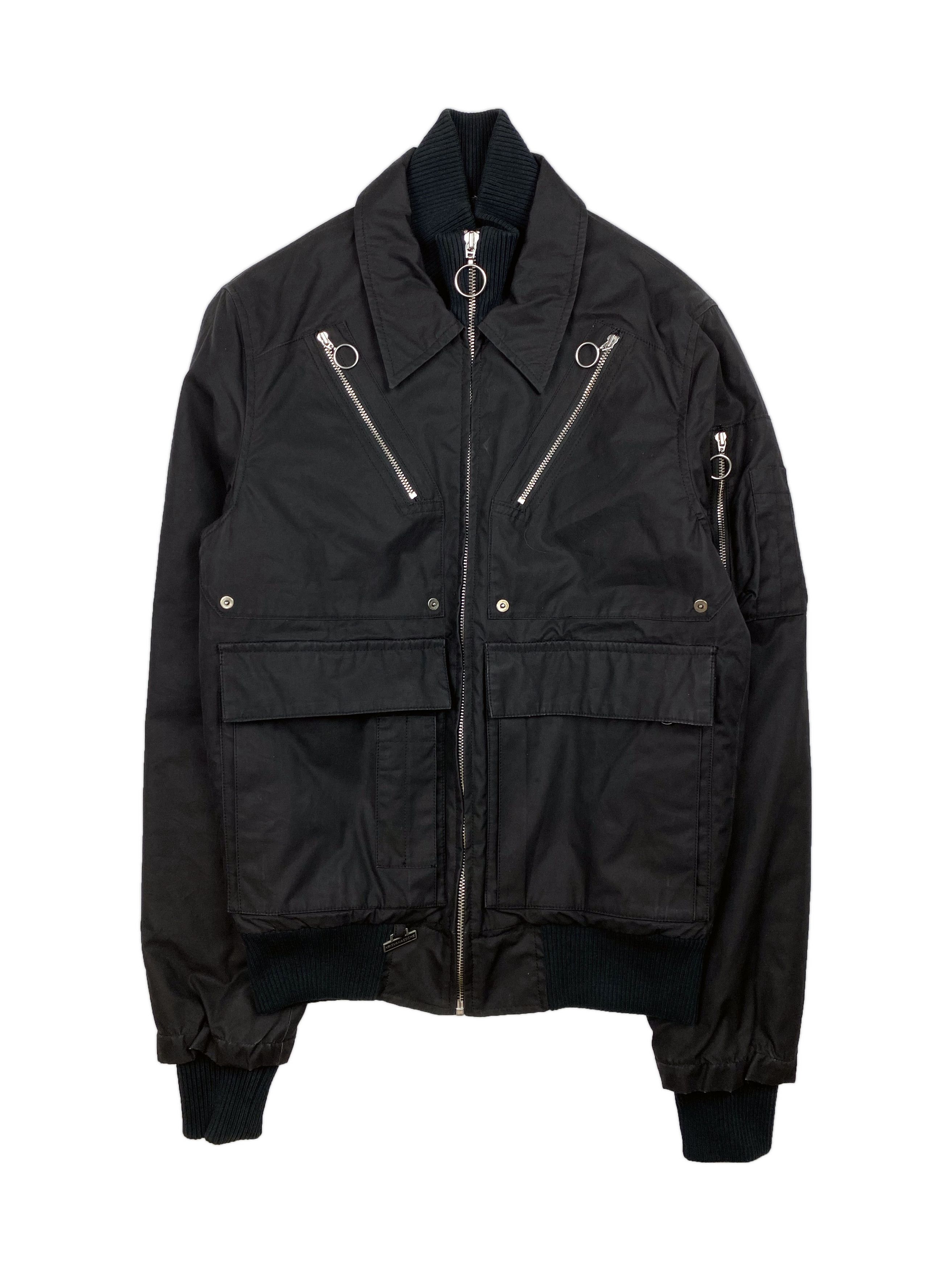 Kris Van Assche Cargo Aviator Bomber Jacket | Grailed