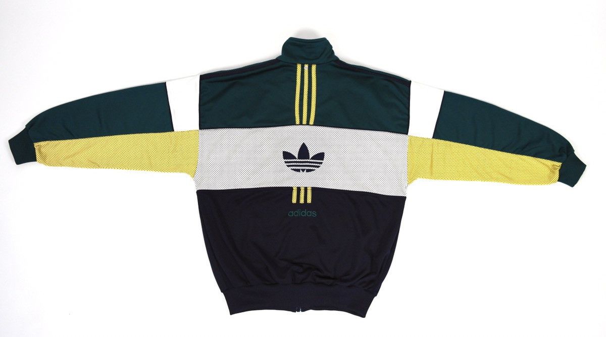 Adidas Adidas Vintage 90s Zip Track Top Big Logo Size US S / EU 44-46 / 1 - 2 Thumbnail