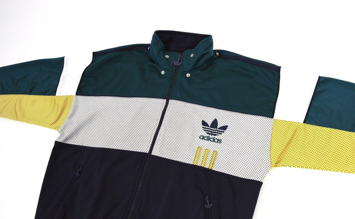 Adidas Adidas Vintage 90s Zip Track Top Big Logo Size US S / EU 44-46 / 1 - 3 Thumbnail