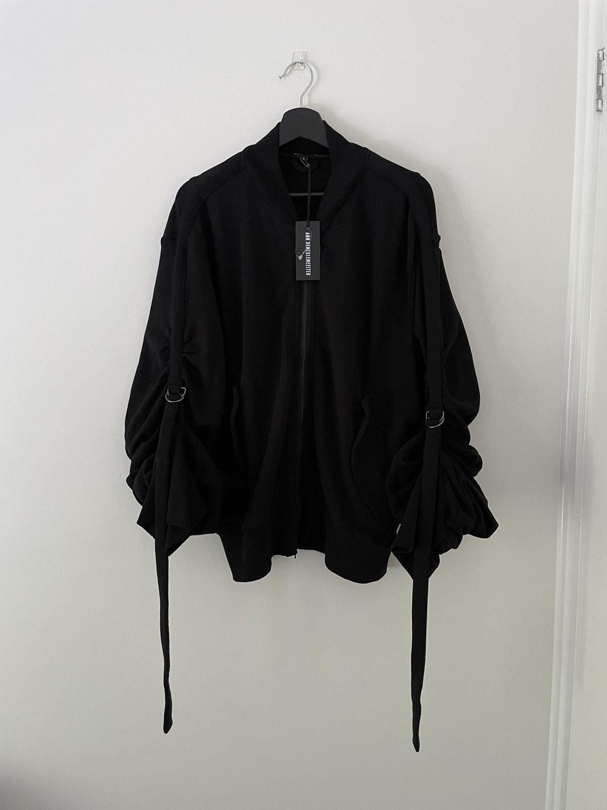 Ann Demeulemeester Ann Demeulemeester Bondage Strap Bomber Jacket Size US L / EU 52-54 / 3 - 2 Thumbnail