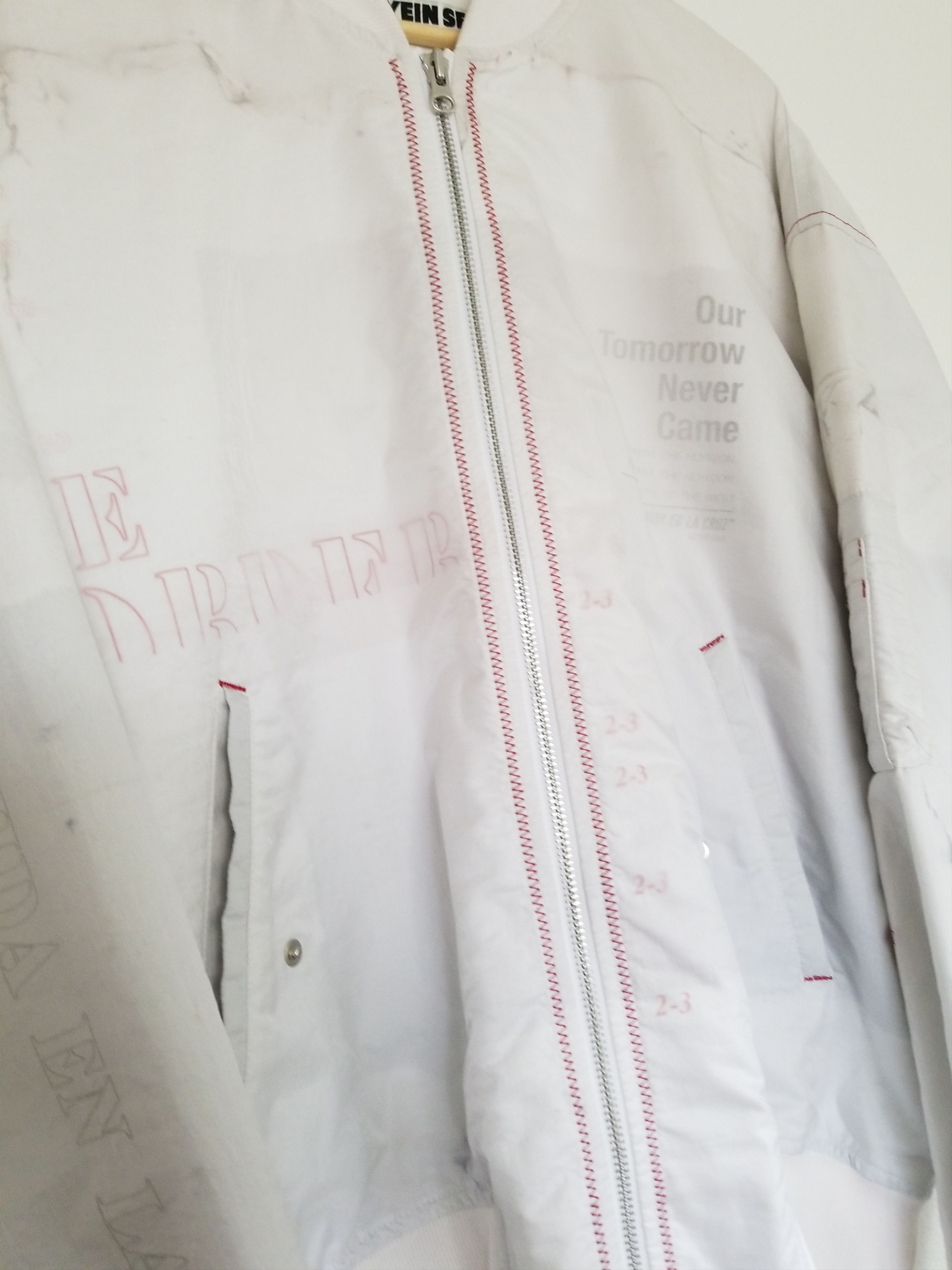 Hyein Seo SS17 Oversized Transparent Bomber Jacket | Grailed