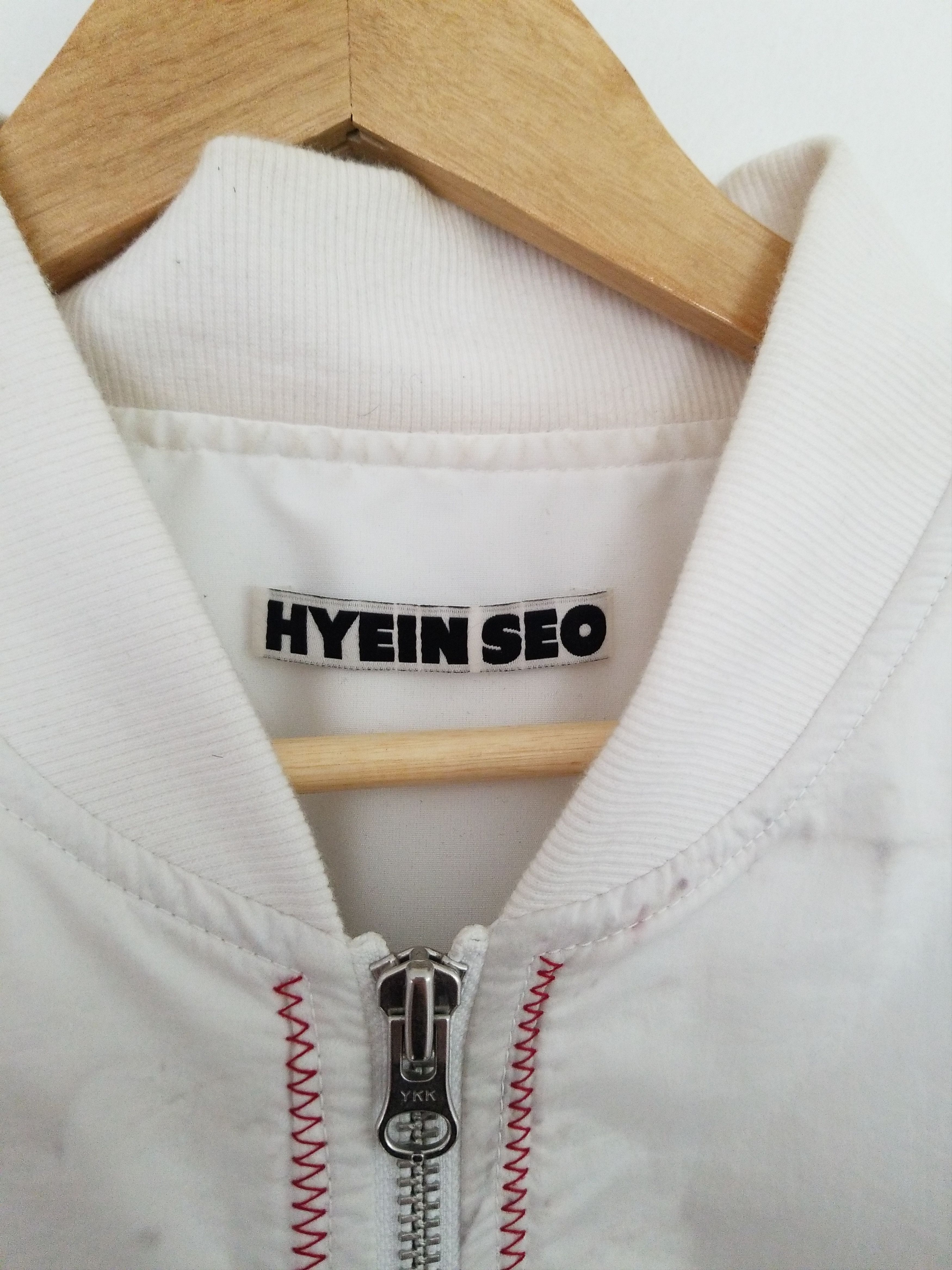 Hyein Seo SS17 Oversized Transparent Bomber Jacket | Grailed