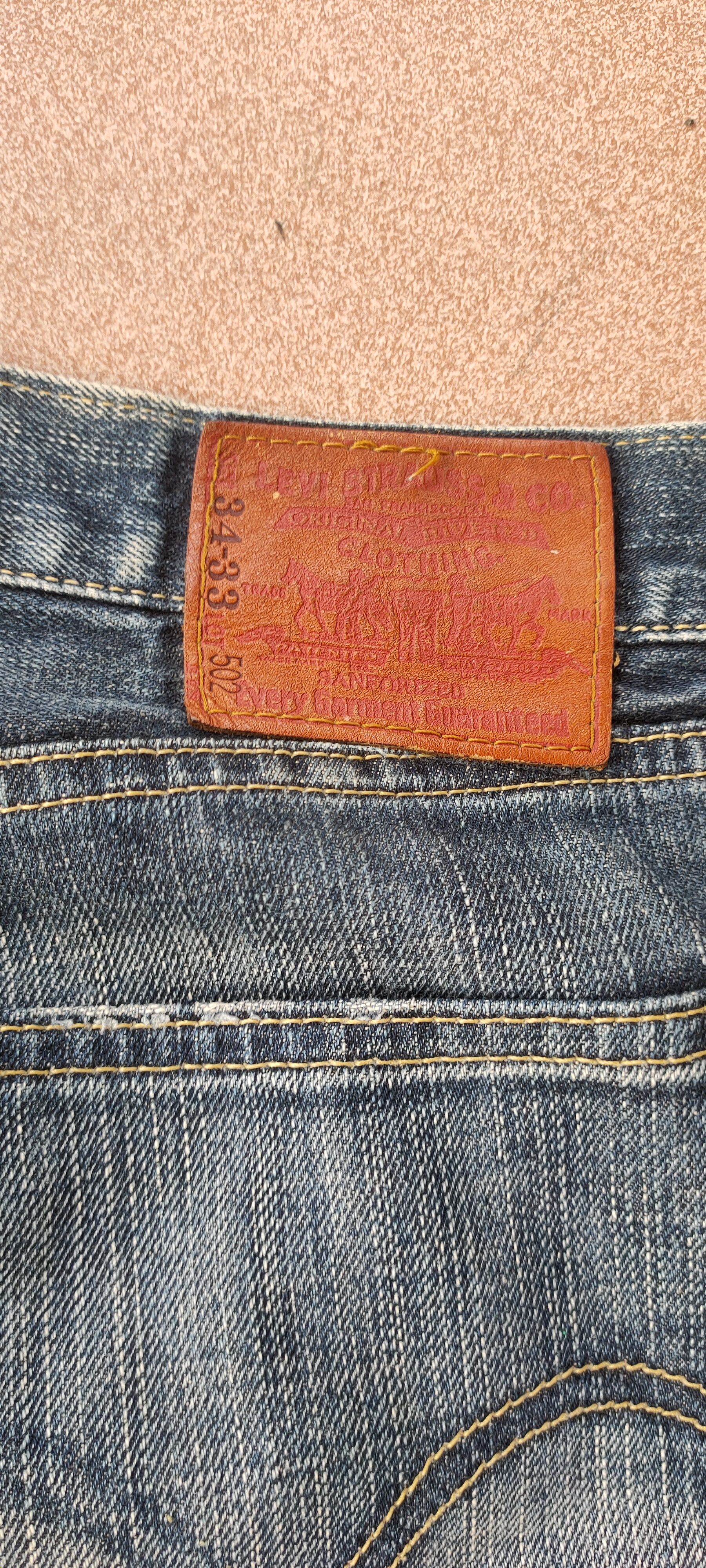 Levi's Vintage Clothing Levis denim x vintage x distressed denim Size US 34 / EU 50 - 3 Thumbnail