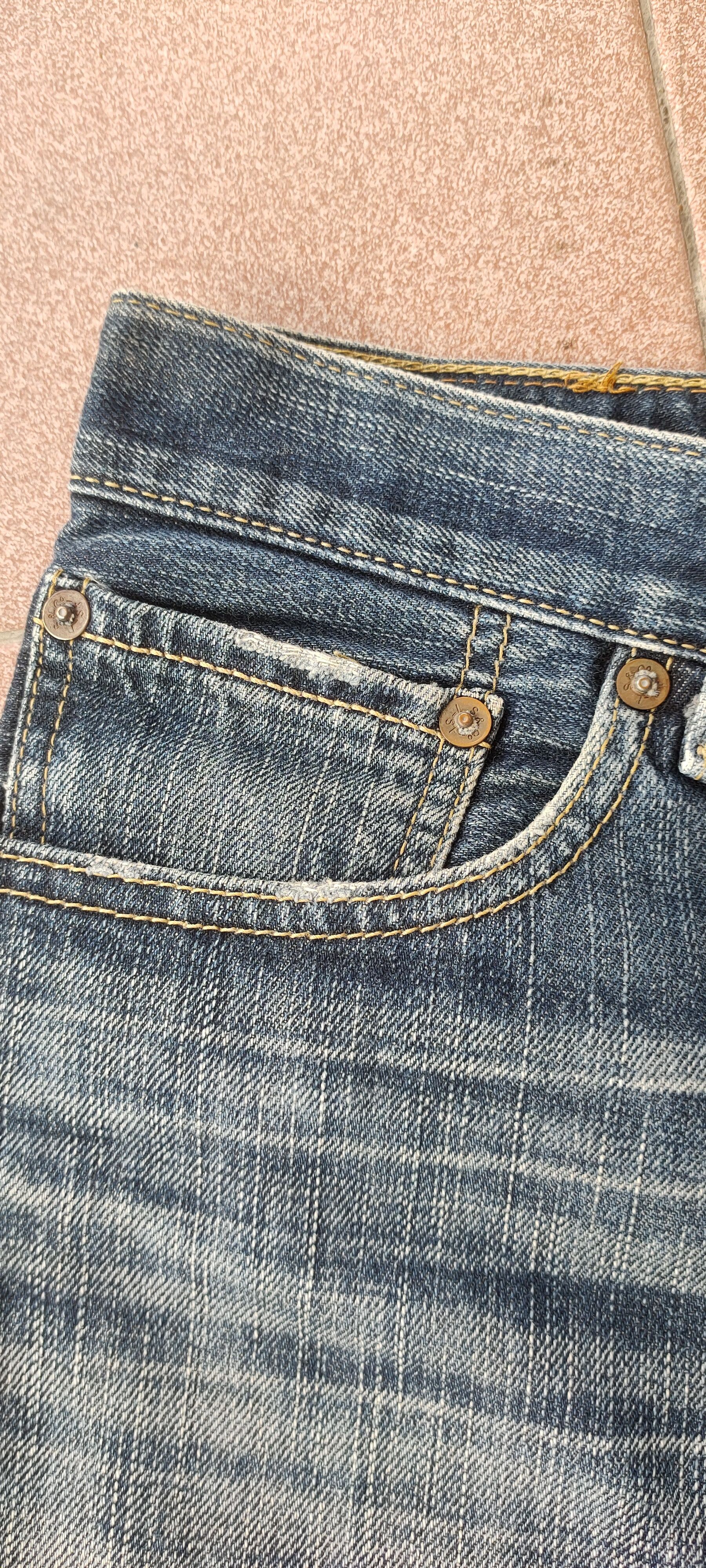 Levi's Vintage Clothing Levis denim x vintage x distressed denim Size US 34 / EU 50 - 10 Thumbnail