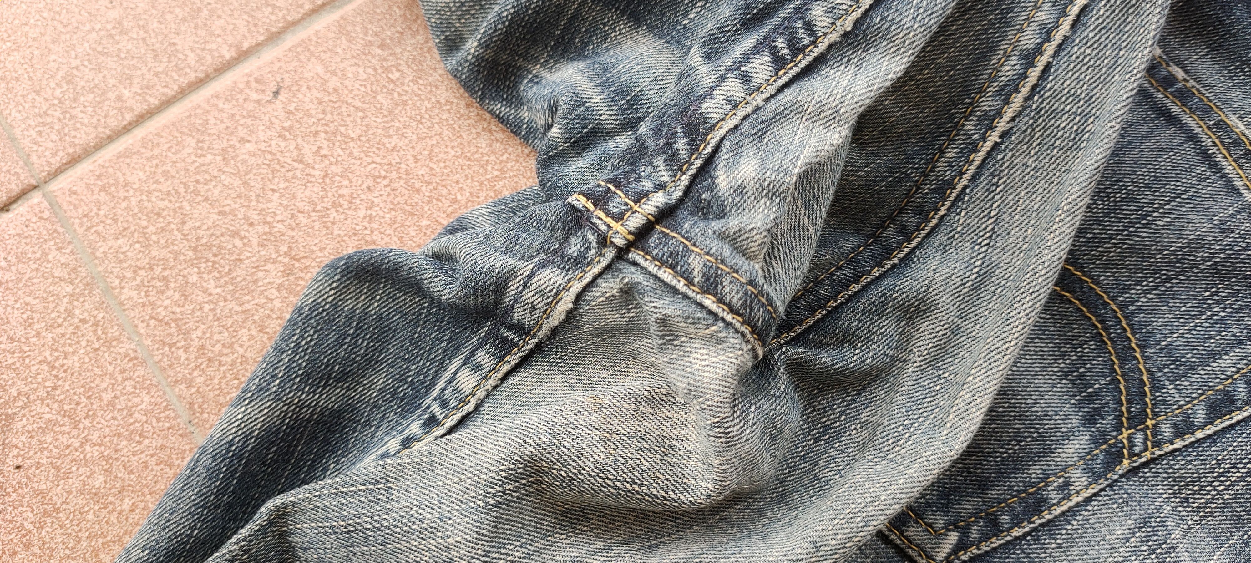 Levi's Vintage Clothing Levis denim x vintage x distressed denim Size US 34 / EU 50 - 4 Thumbnail